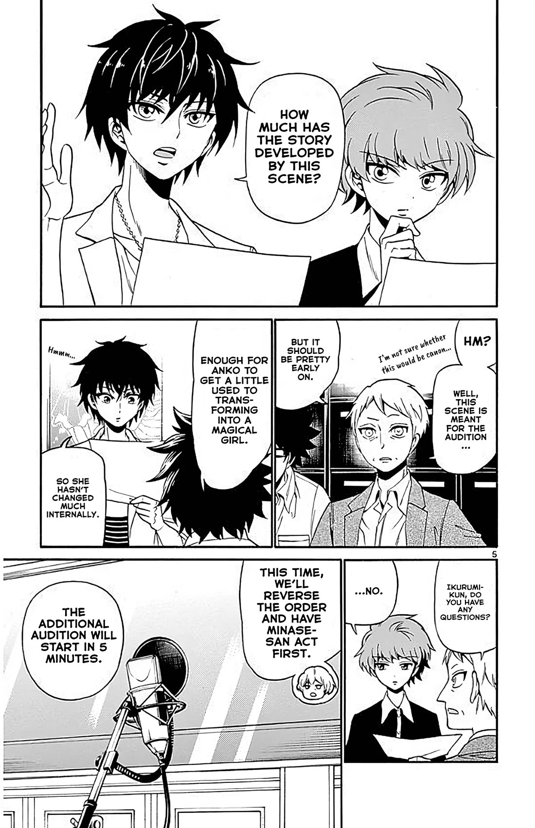 Tenshi to Akuto!! Chapter 94 page 5 - Chapter 94: Additional Audition and New Character