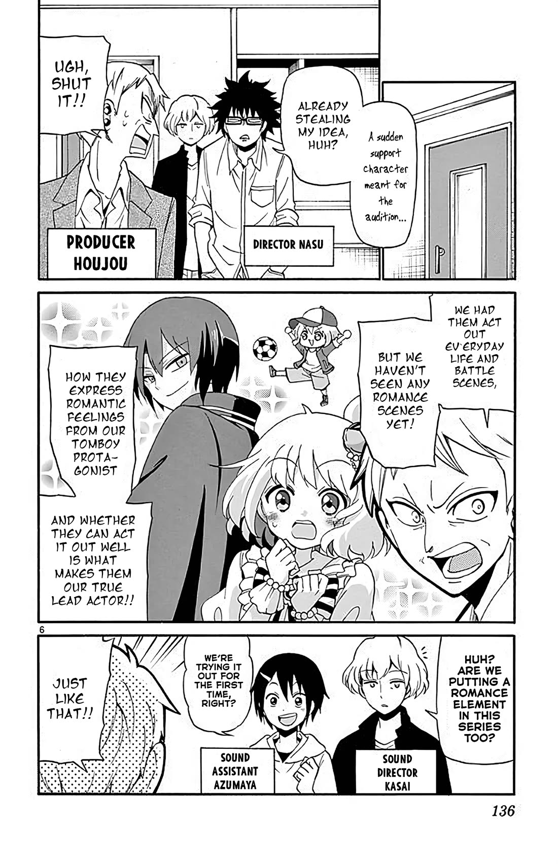 Tenshi to Akuto!! Chapter 94 page 6 - Chapter 94: Additional Audition and New Character