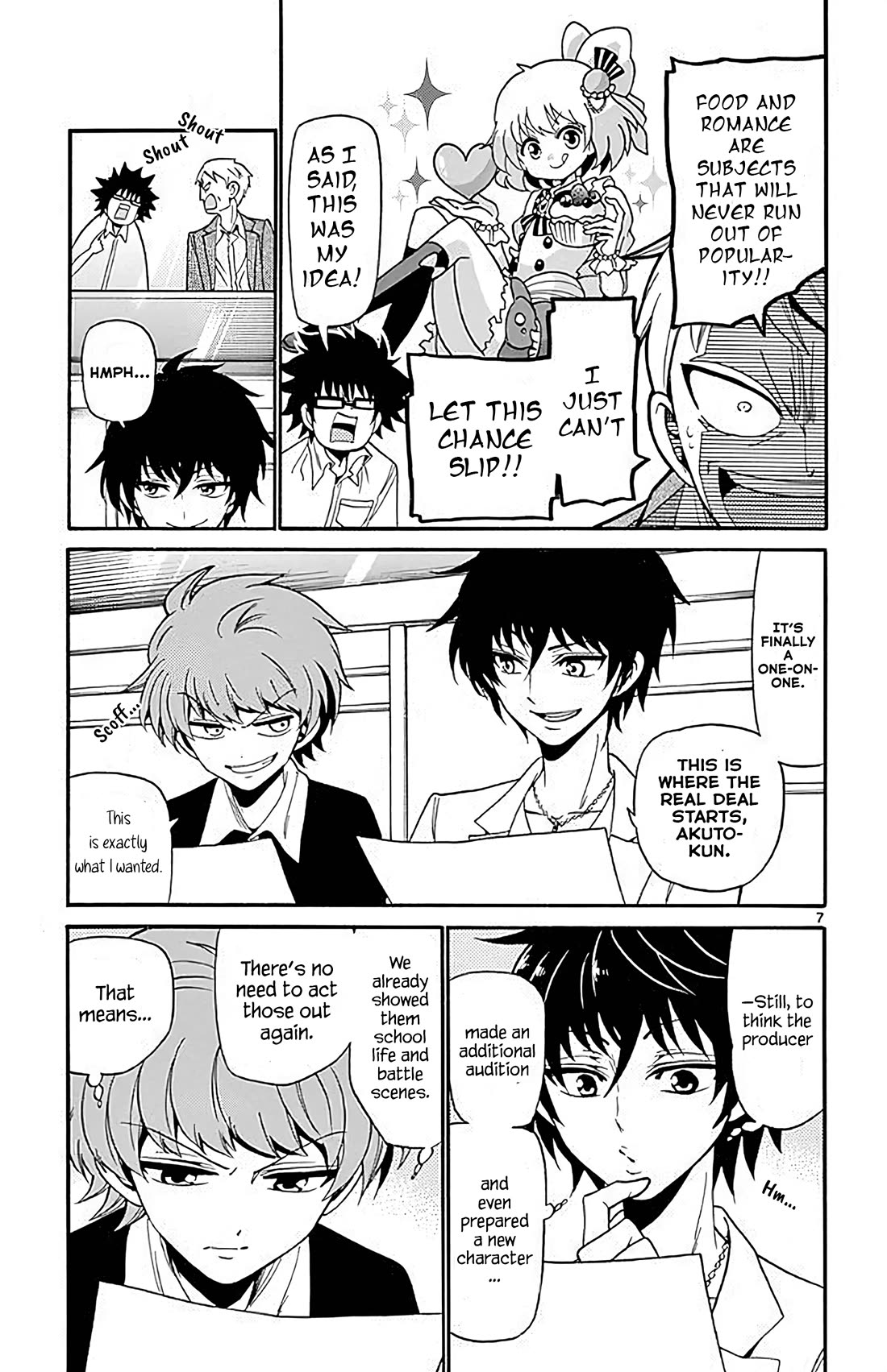 Tenshi to Akuto!! Chapter 94 page 7 - Chapter 94: Additional Audition and New Character