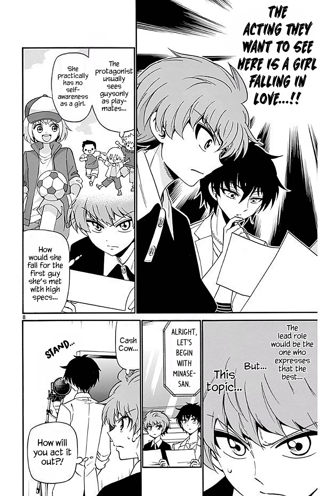 Tenshi to Akuto!! Chapter 94 page 8 - Chapter 94: Additional Audition and New Character