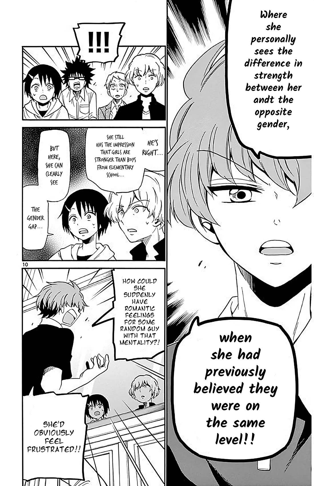 Tenshi to Akuto!! Chapter 95 page 9 - Chapter 95: Falling in Love and Growth