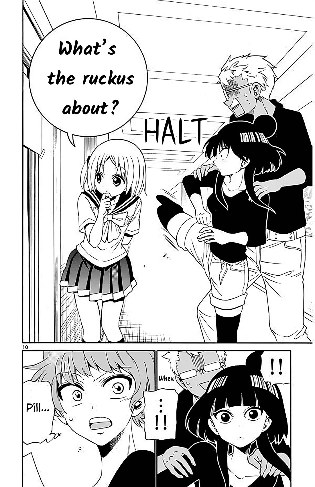 Tenshi to Akuto!! Chapter 96 page 10 - Chapter 96: Running Away and Self Confinement