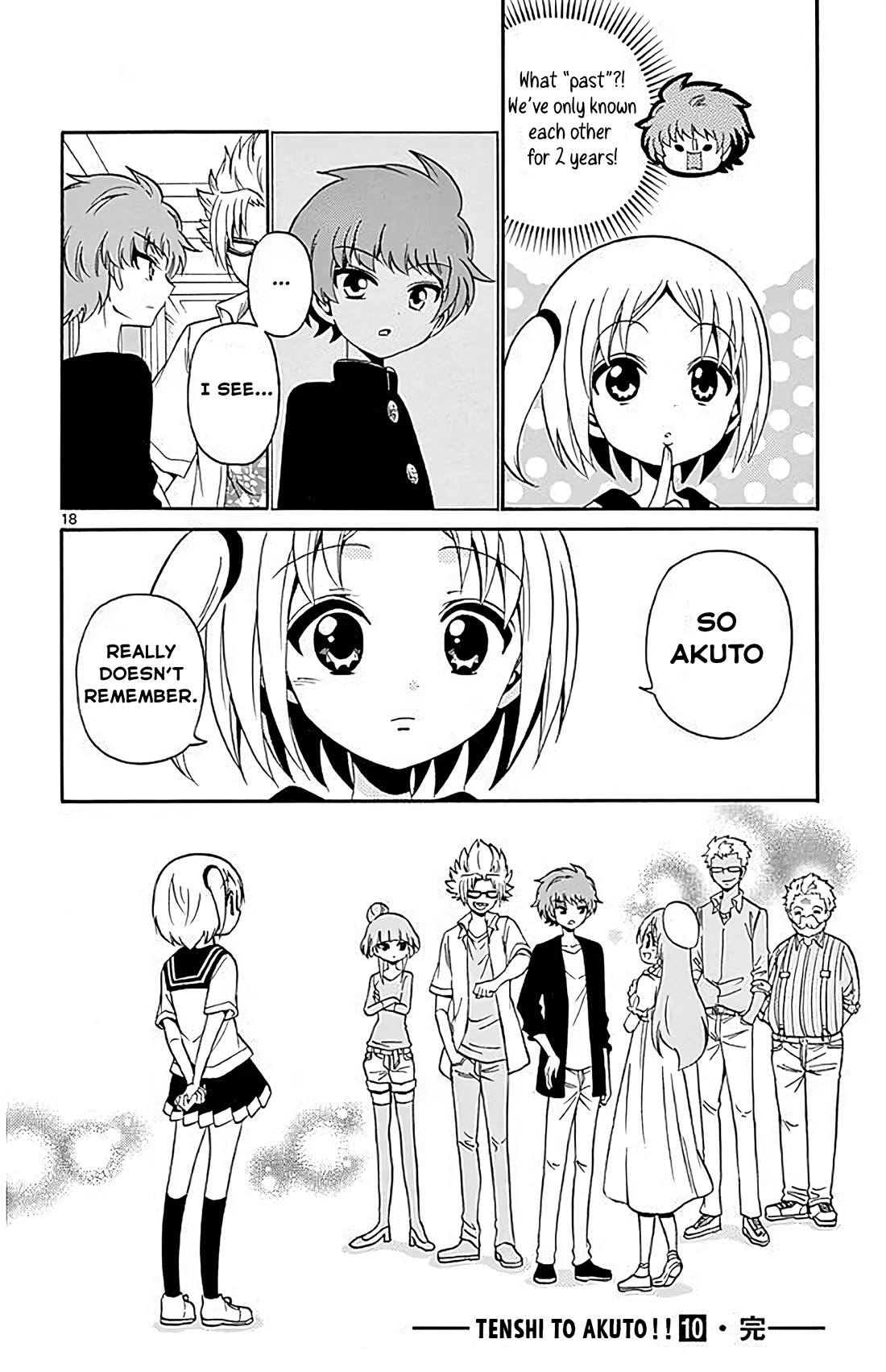 Tenshi to Akuto!! Chapter 96 page 18 - Chapter 96: Running Away and Self Confinement