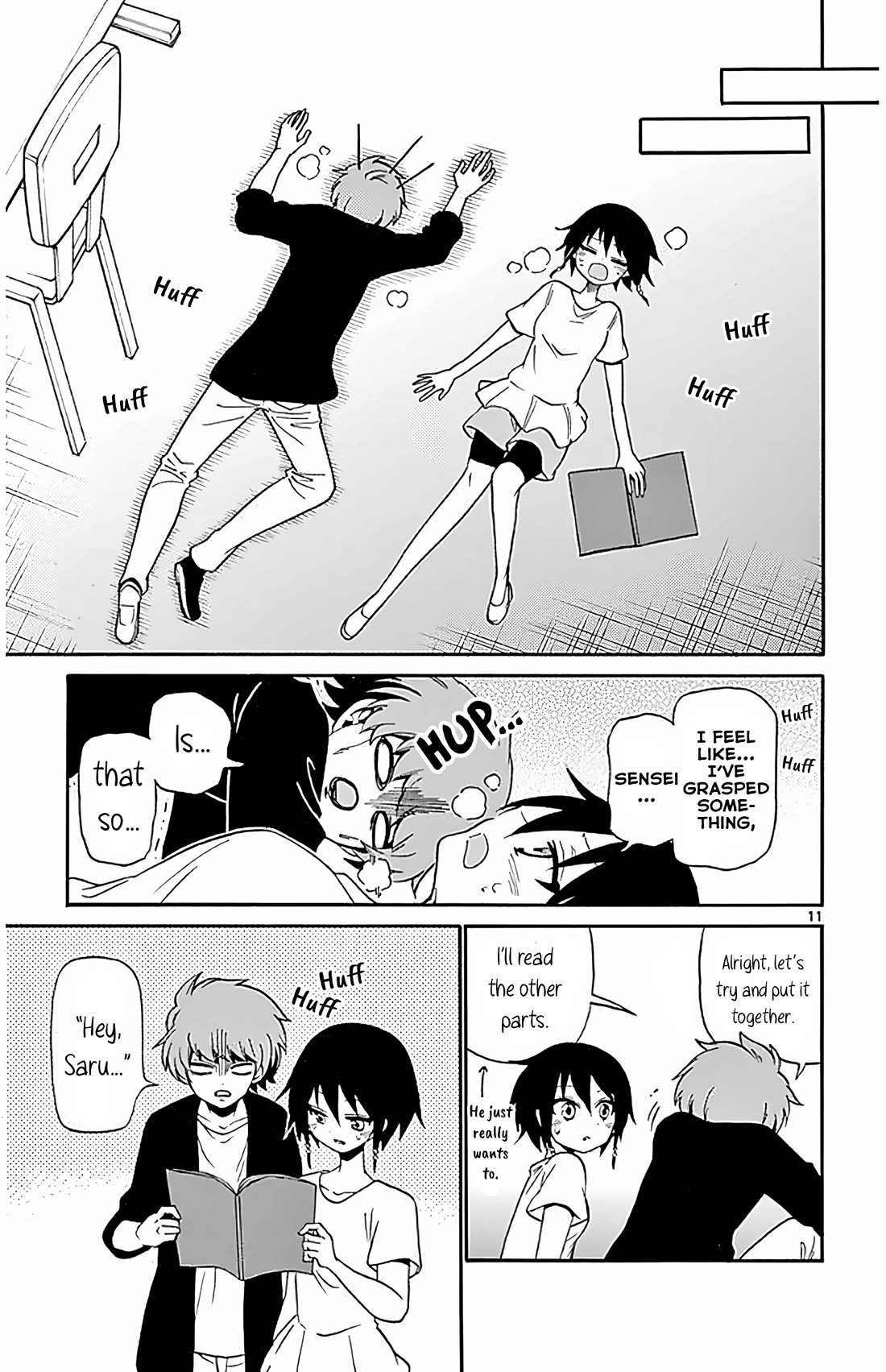 Tenshi to Akuto!! Chapter 97 page 11 - Chapter 97: Coach and Training