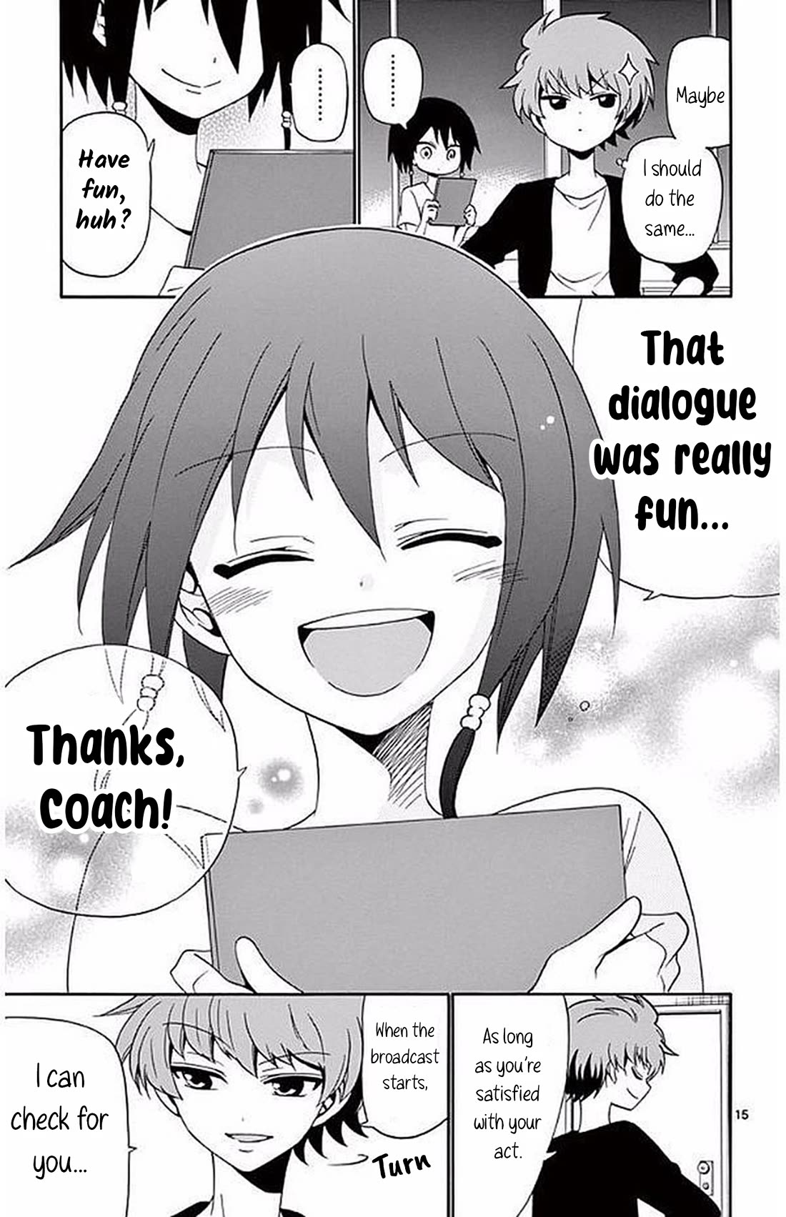 Tenshi to Akuto!! Chapter 97 page 15 - Chapter 97: Coach and Training