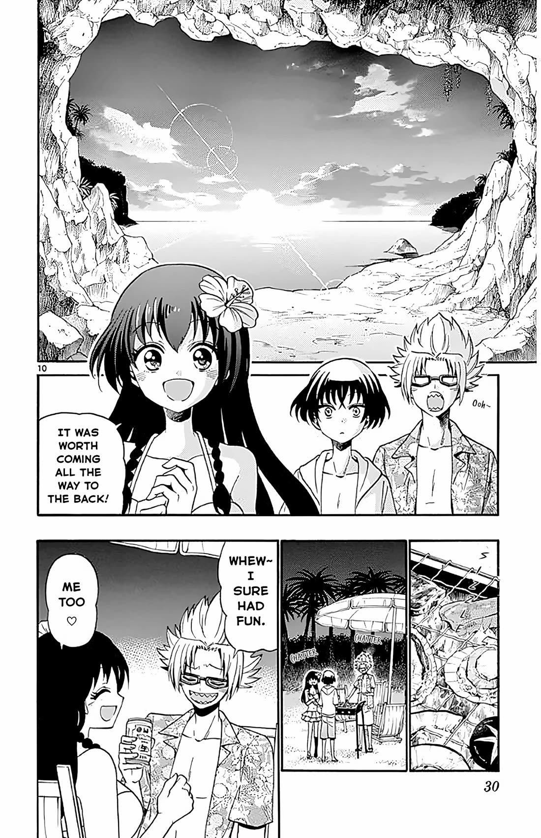 Tenshi to Akuto!! Chapter 98 page 10 - Chapter 98: Classmate and Vaction