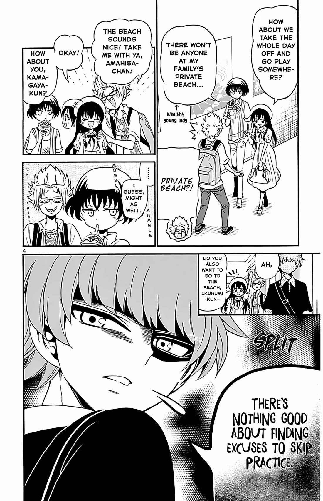 Tenshi to Akuto!! Chapter 98 page 4 - Chapter 98: Classmate and Vaction