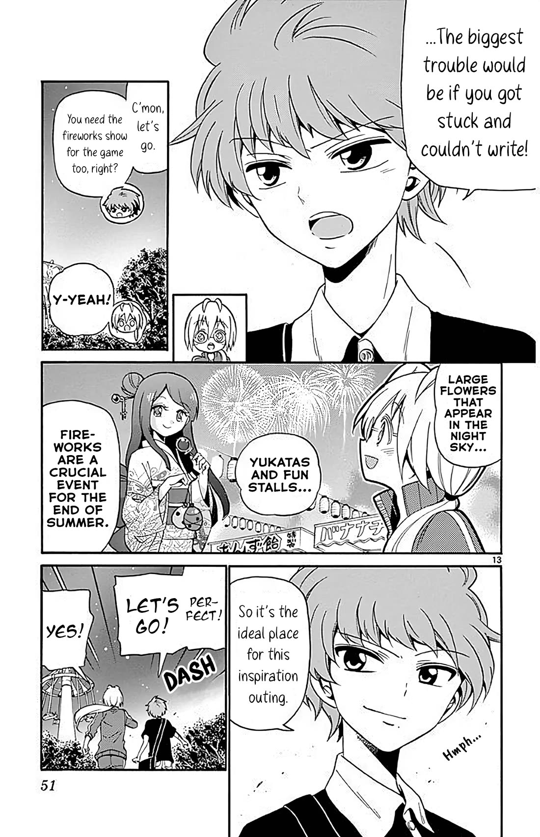 Tenshi to Akuto!! Chapter 99 page 13 - Chapter 99: A Change of Pace and Gathering Inspiration
