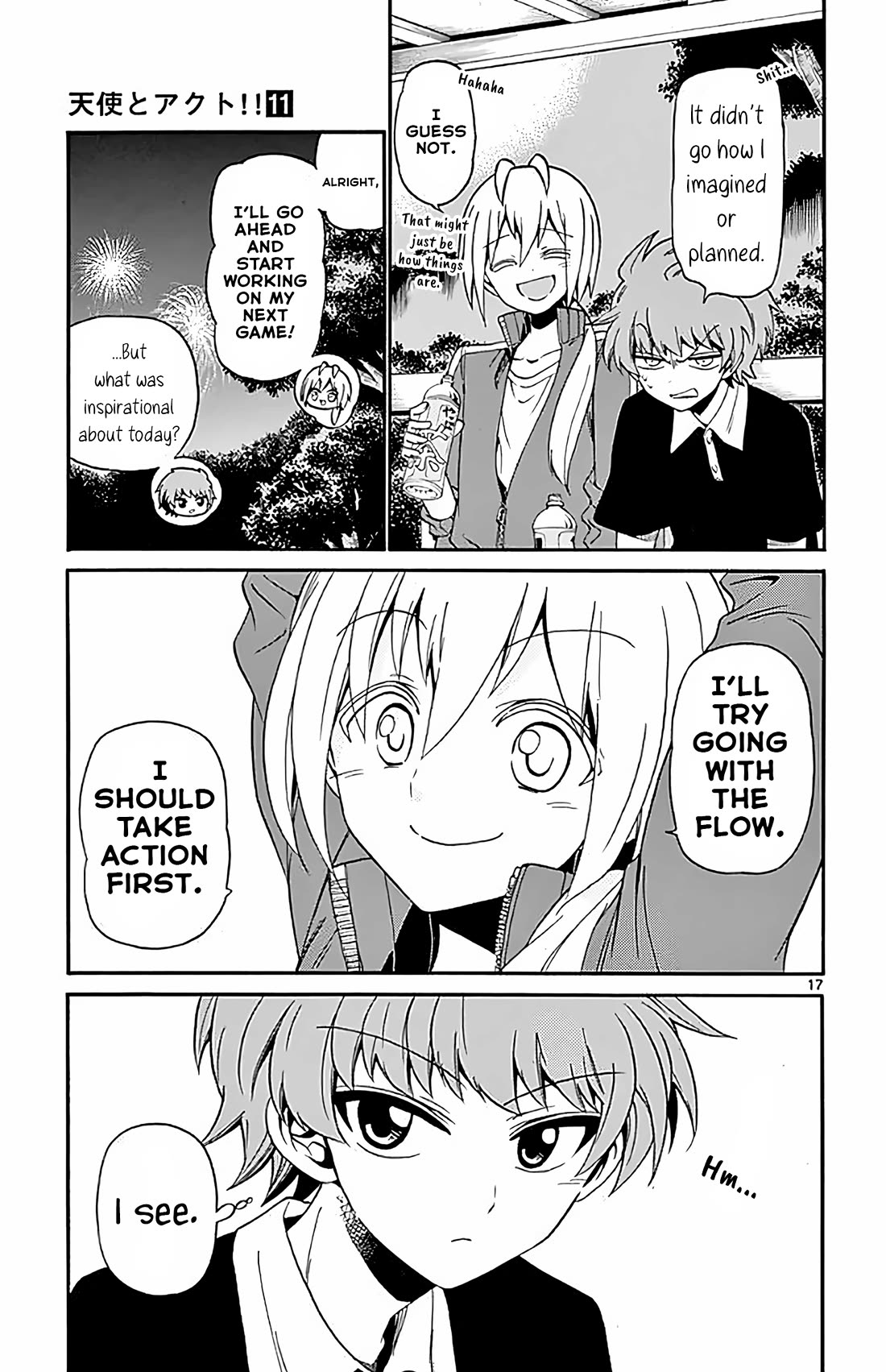 Tenshi to Akuto!! Chapter 99 page 17 - Chapter 99: A Change of Pace and Gathering Inspiration