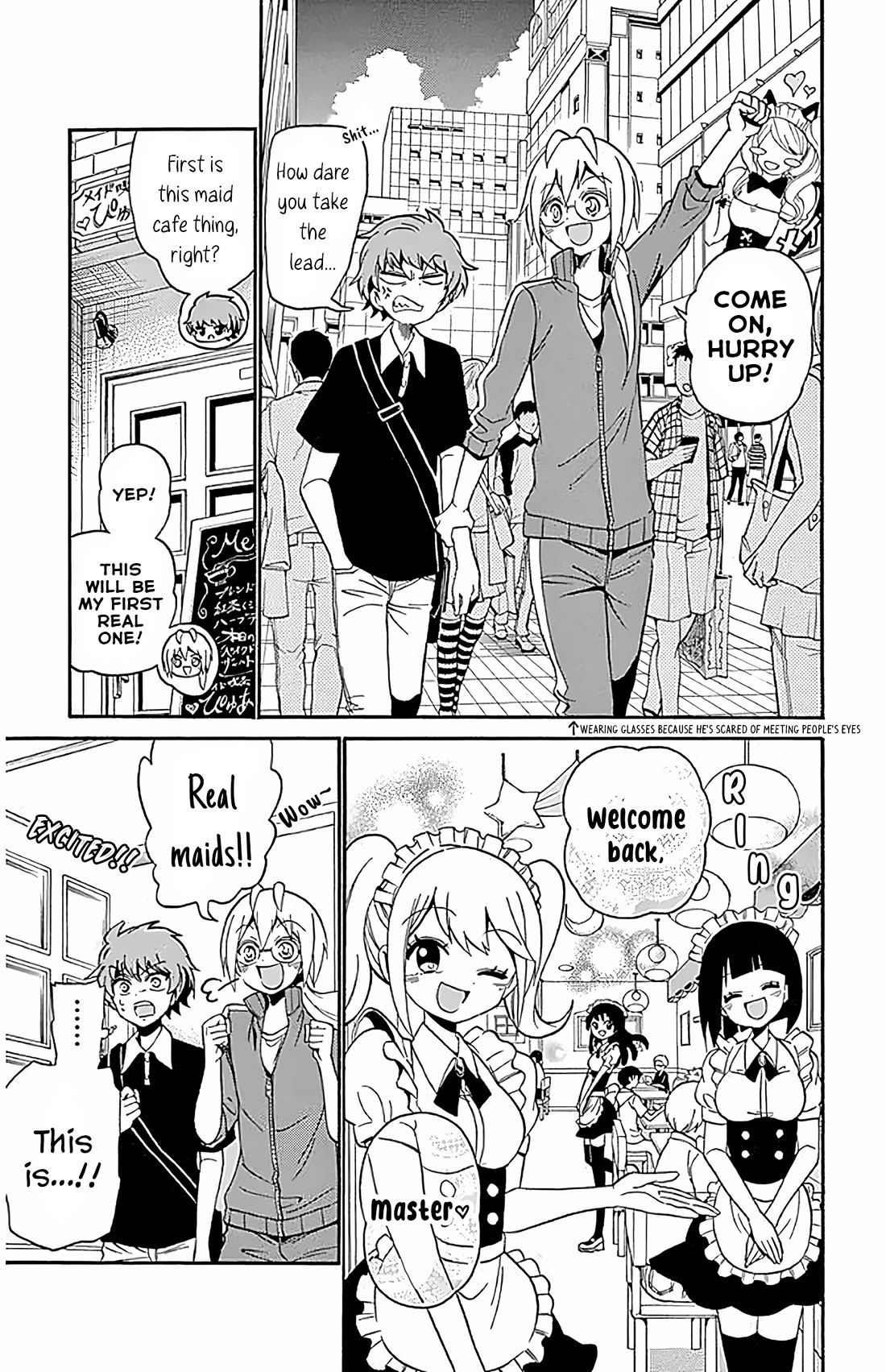 Tenshi to Akuto!! Chapter 99 page 5 - Chapter 99: A Change of Pace and Gathering Inspiration