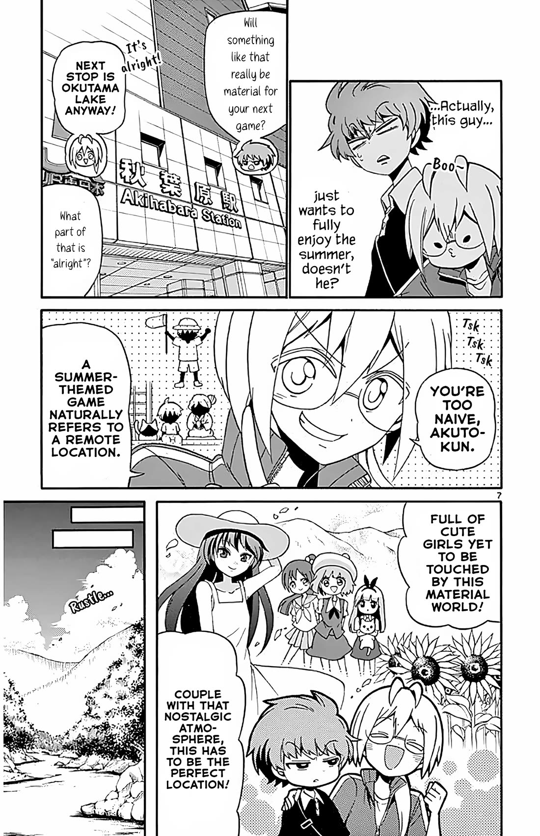 Tenshi to Akuto!! Chapter 99 page 7 - Chapter 99: A Change of Pace and Gathering Inspiration