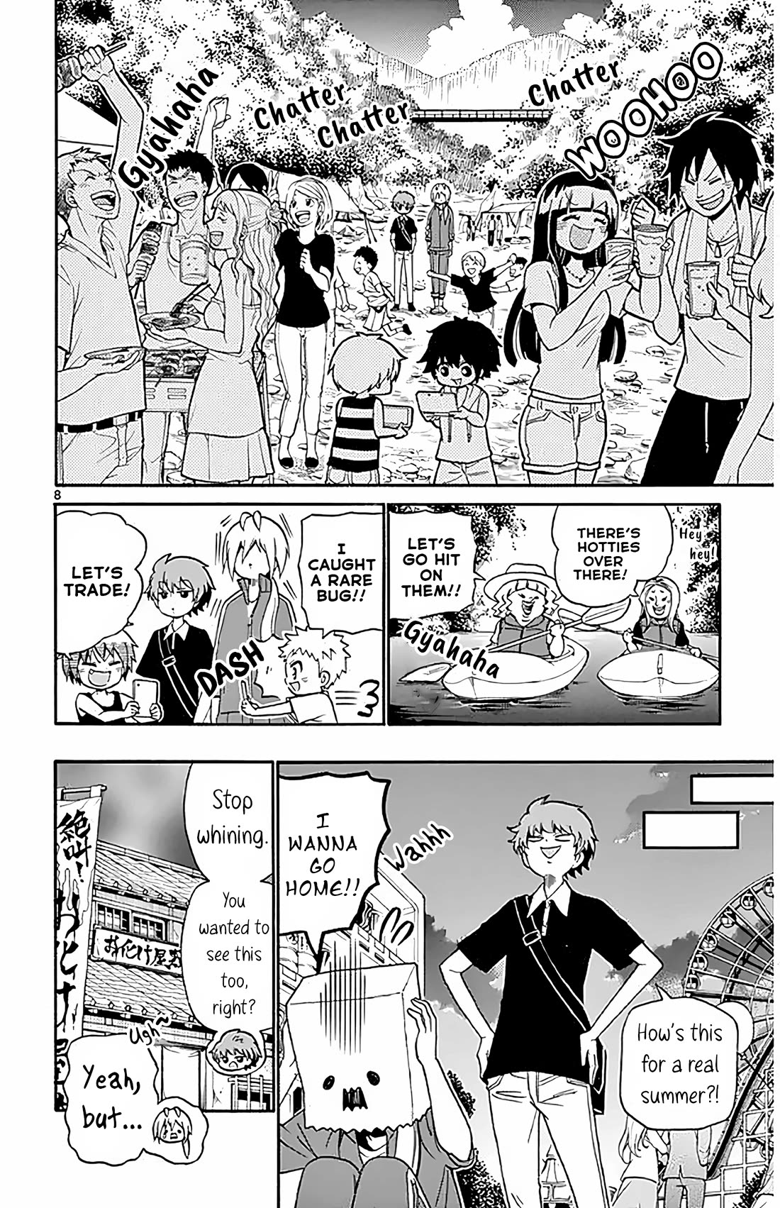 Tenshi to Akuto!! Chapter 99 page 8 - Chapter 99: A Change of Pace and Gathering Inspiration