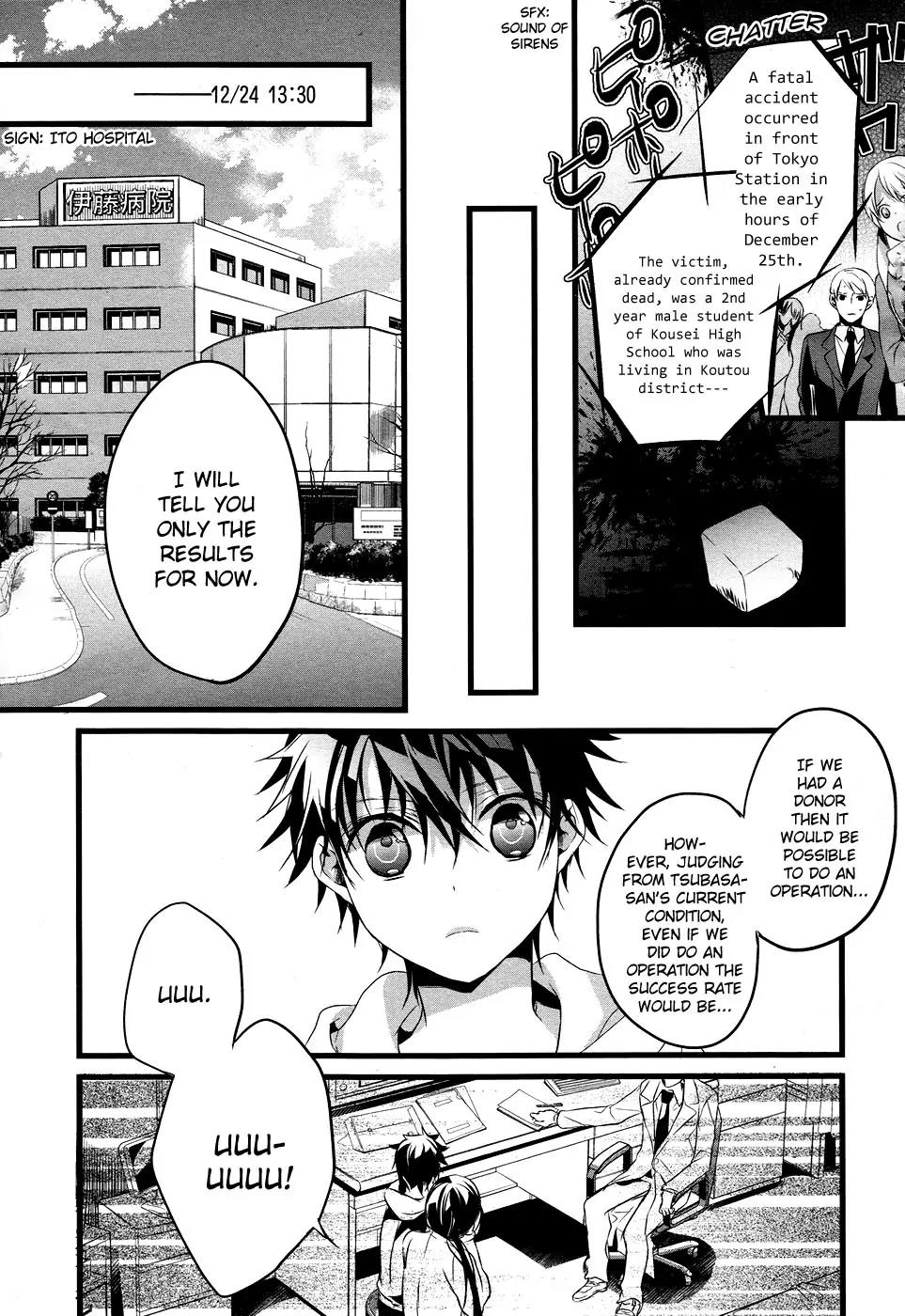 Tenshi Tokei Chapter 1 page 6 - Chapter 1: The Angel is a Carrier of Spinning Time