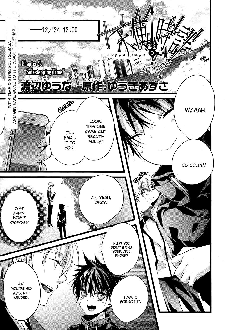 Tenshi Tokei Chapter 5 page 1 - Chapter 5: Sidestepping Time