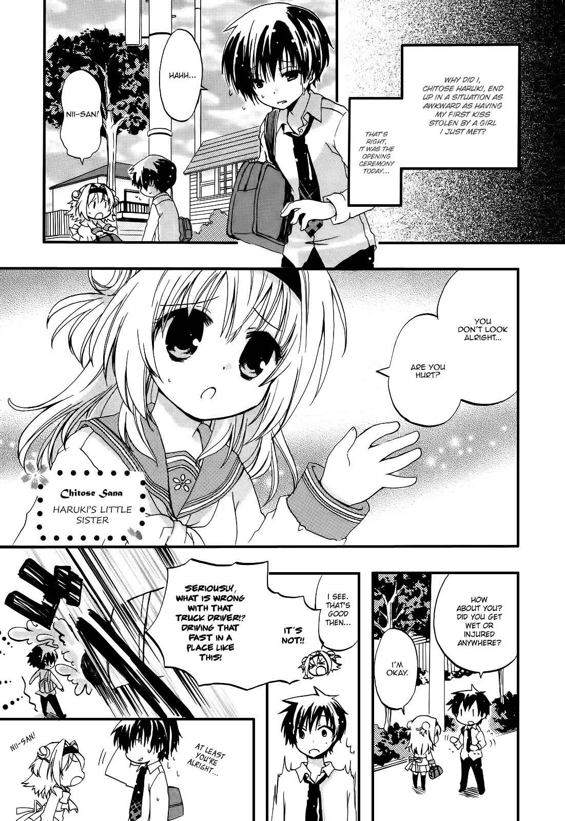 Tenshin Ranman: Lucky or Unlucky!? Chapter 1 page 6 - Chapter 1: Unlucky Nature & Kiss