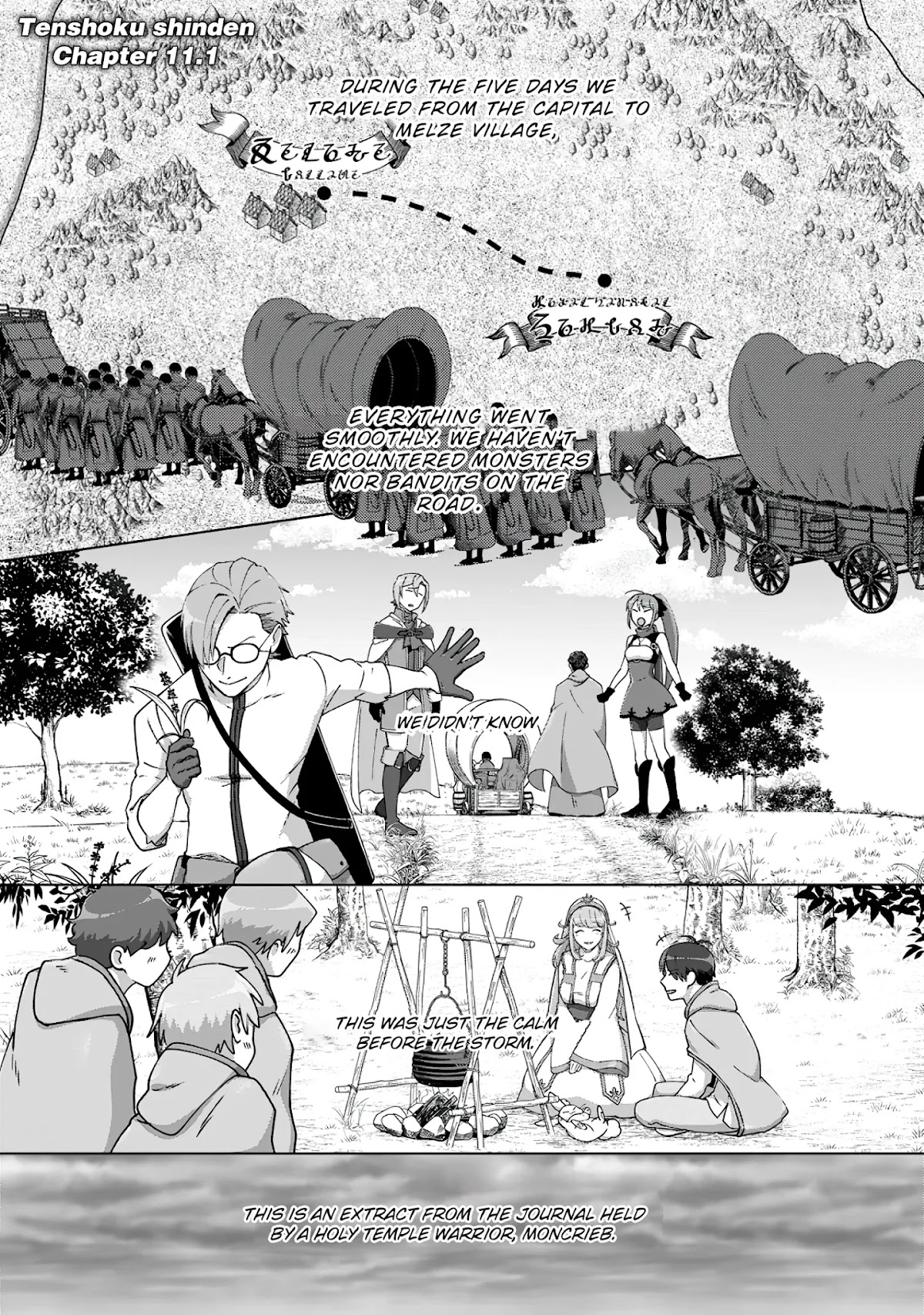 Tenshoku no Shinden o Hirakimashita Chapter 11 page 2 - Chapter 11