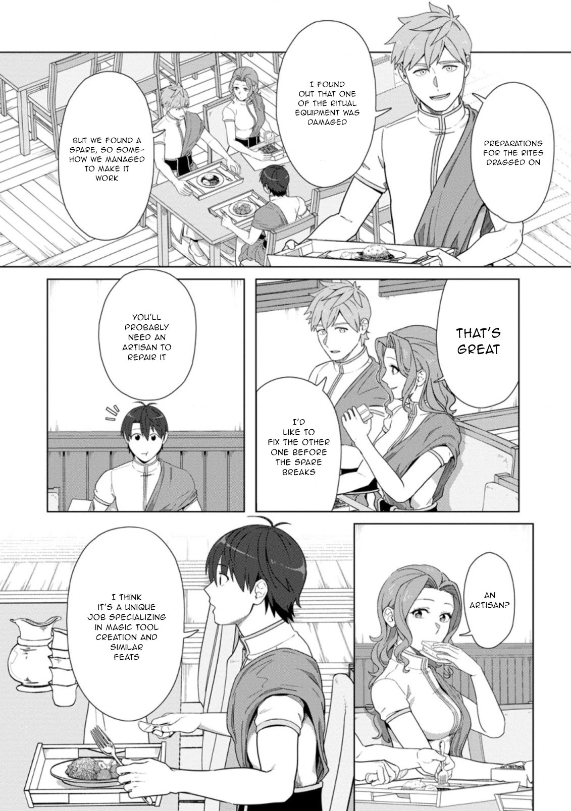 Tenshoku no Shinden o Hirakimashita Chapter 19 page 9 - Chapter 19