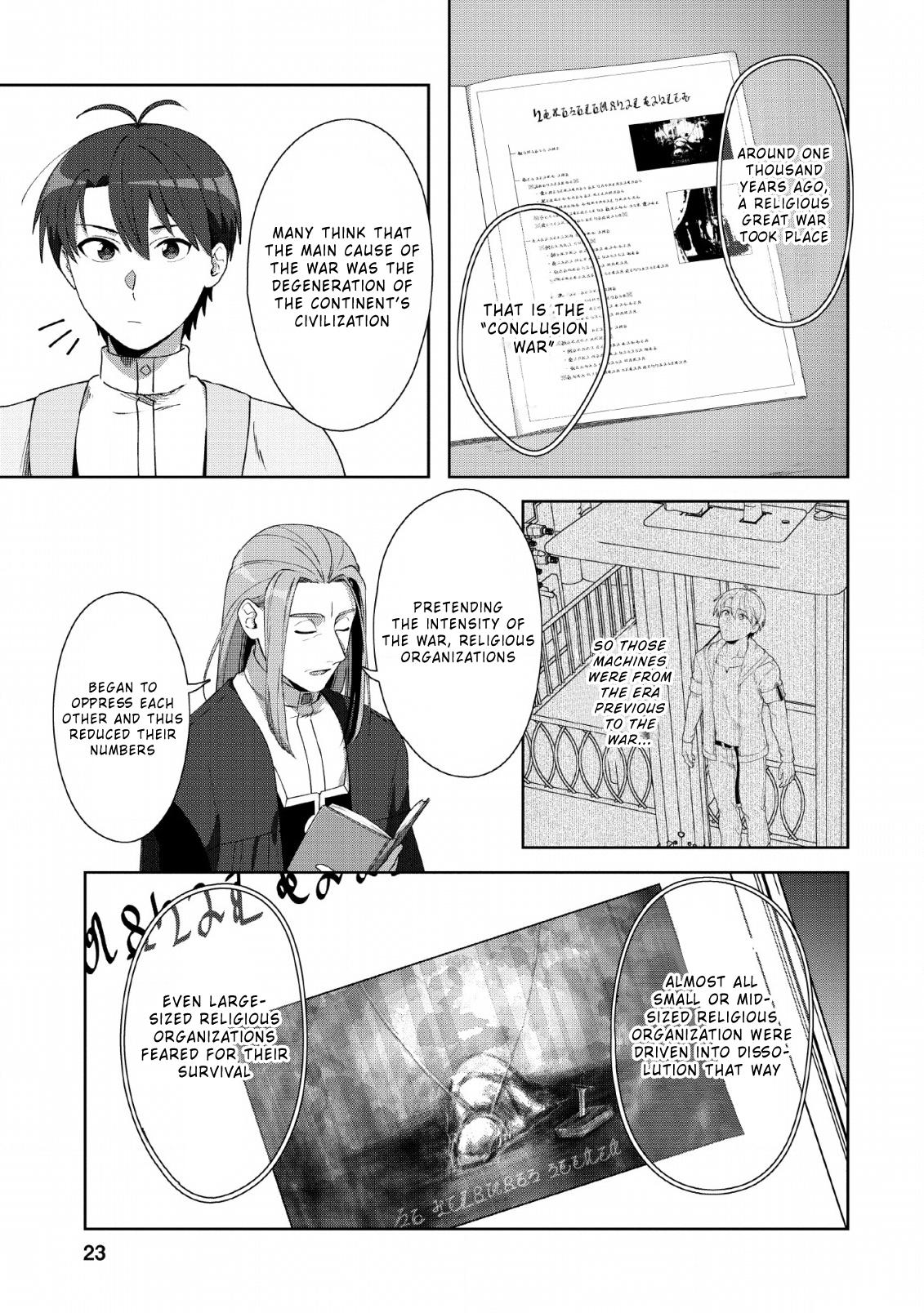 Tenshoku no Shinden o Hirakimashita Chapter 6 page 22 - Chapter 6