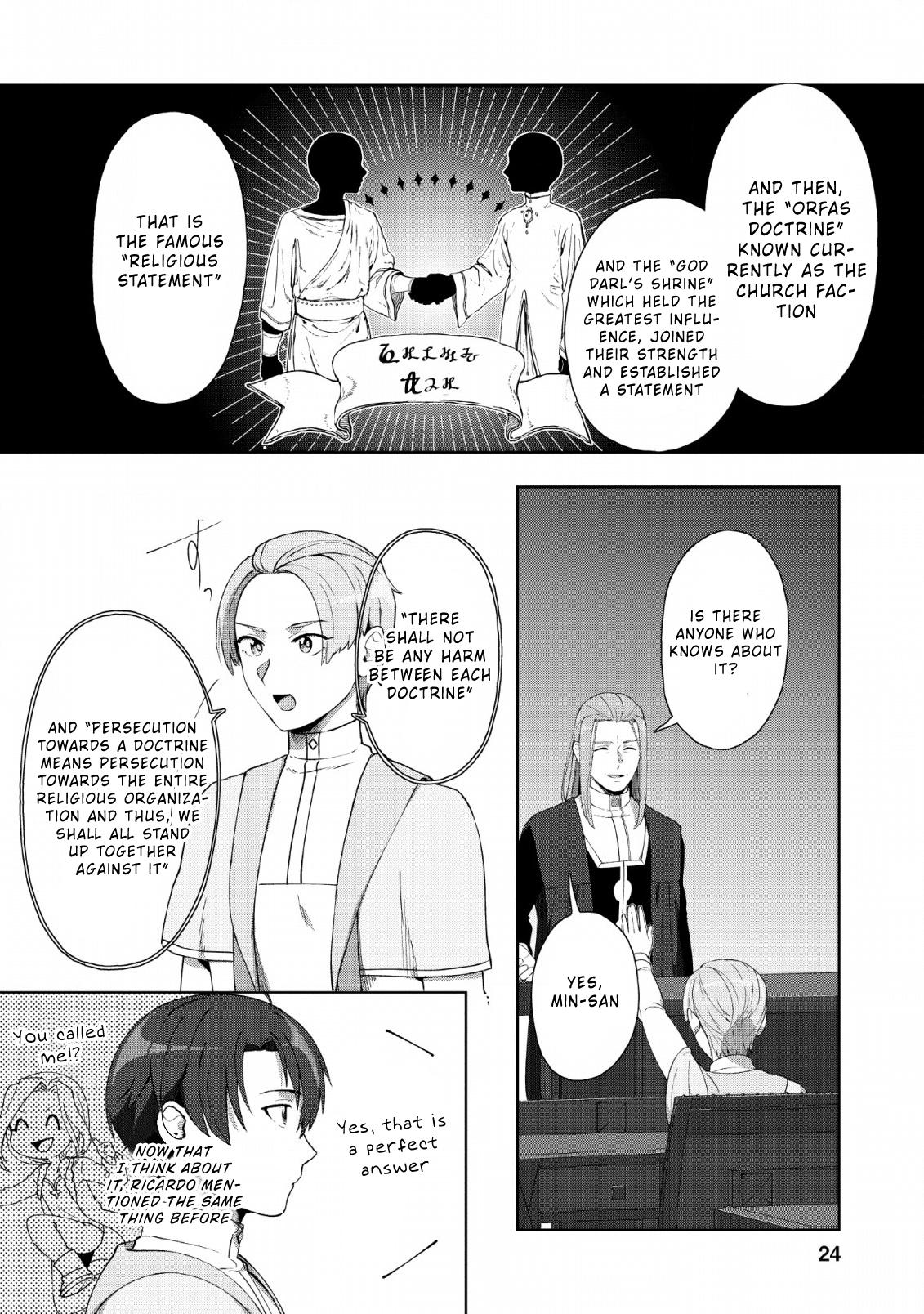 Tenshoku no Shinden o Hirakimashita Chapter 6 page 23 - Chapter 6