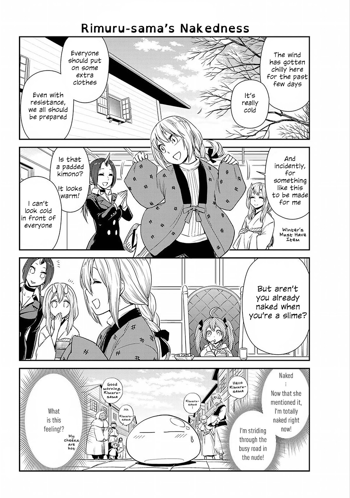 Tensura Nikki Tensei Shitara Slime Datta Ken Chapter 11 page 2 - Chapter 11: 「Winter's Arrival」