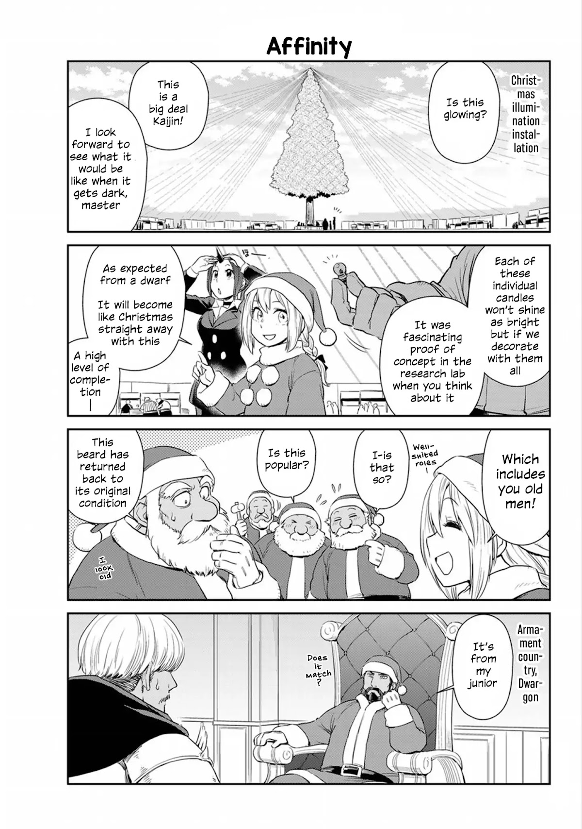 Tensura Nikki Tensei Shitara Slime Datta Ken Chapter 12 page 3 - Chapter 12: 「Where is Santa Claus?」