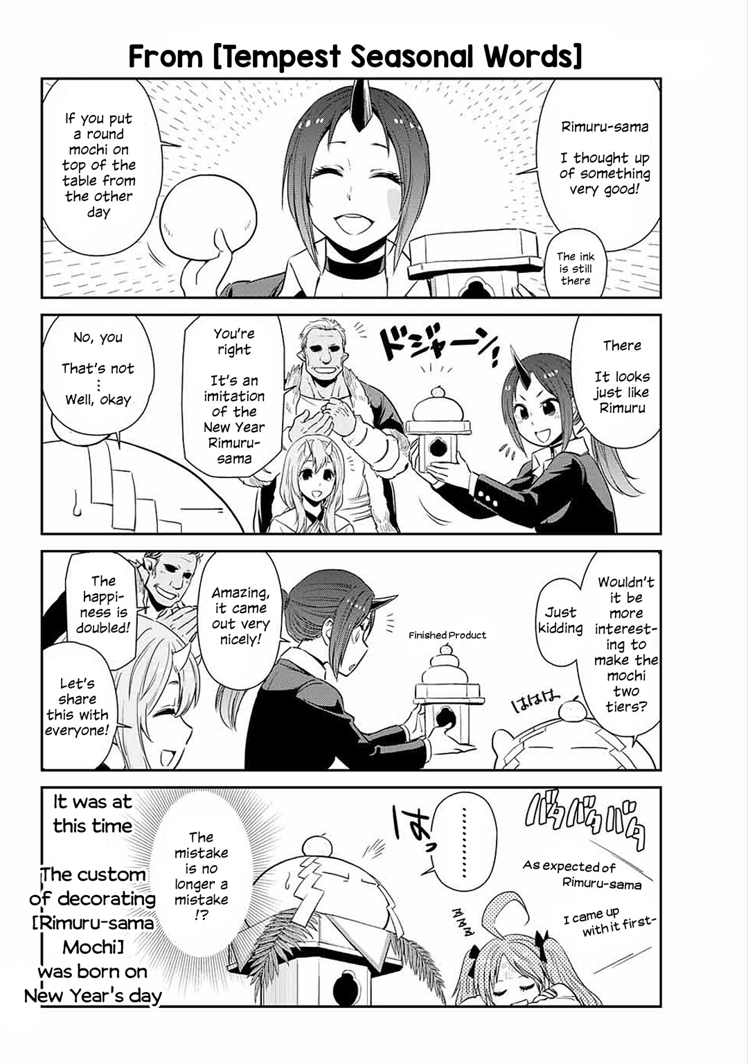 Tensura Nikki Tensei Shitara Slime Datta Ken Chapter 13 page 14 - Chapter 13: 「Enjoying the New Year」