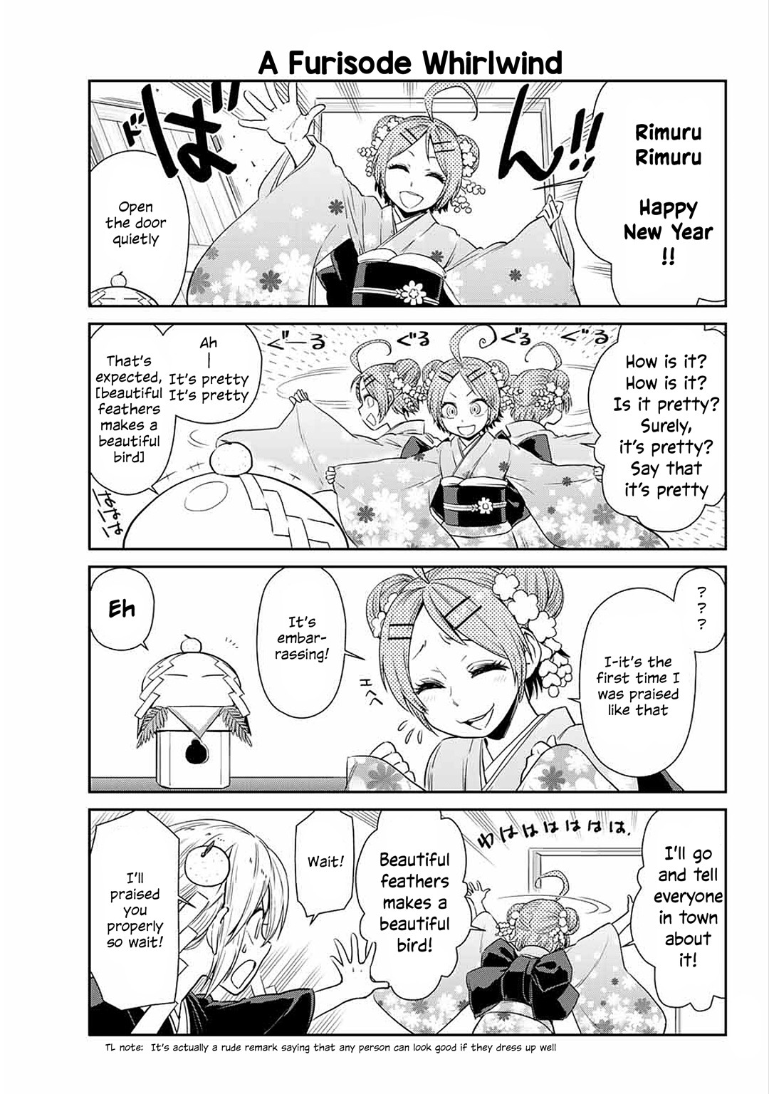Tensura Nikki Tensei Shitara Slime Datta Ken Chapter 13 page 3 - Chapter 13: 「Enjoying the New Year」