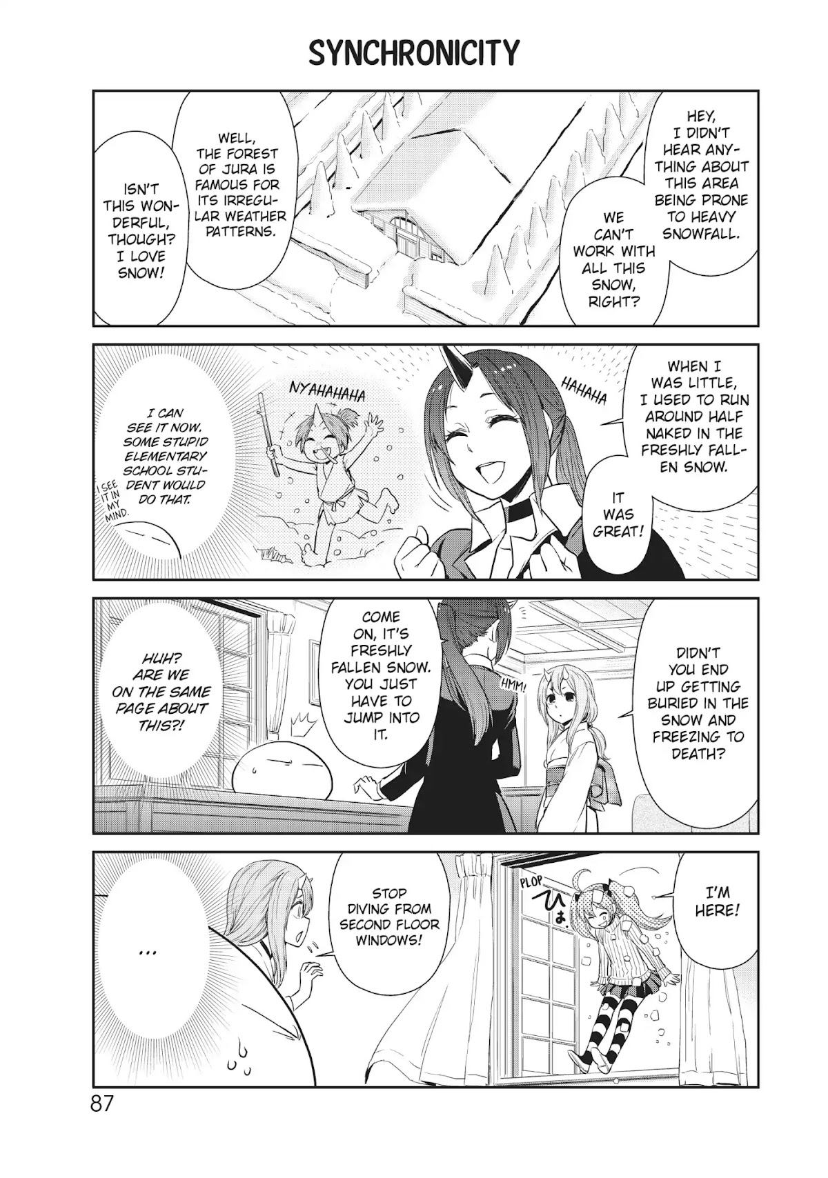 Tensura Nikki Tensei Shitara Slime Datta Ken Chapter 14 page 3 - Chapter 14: A Blanket of Snow Upon the Town