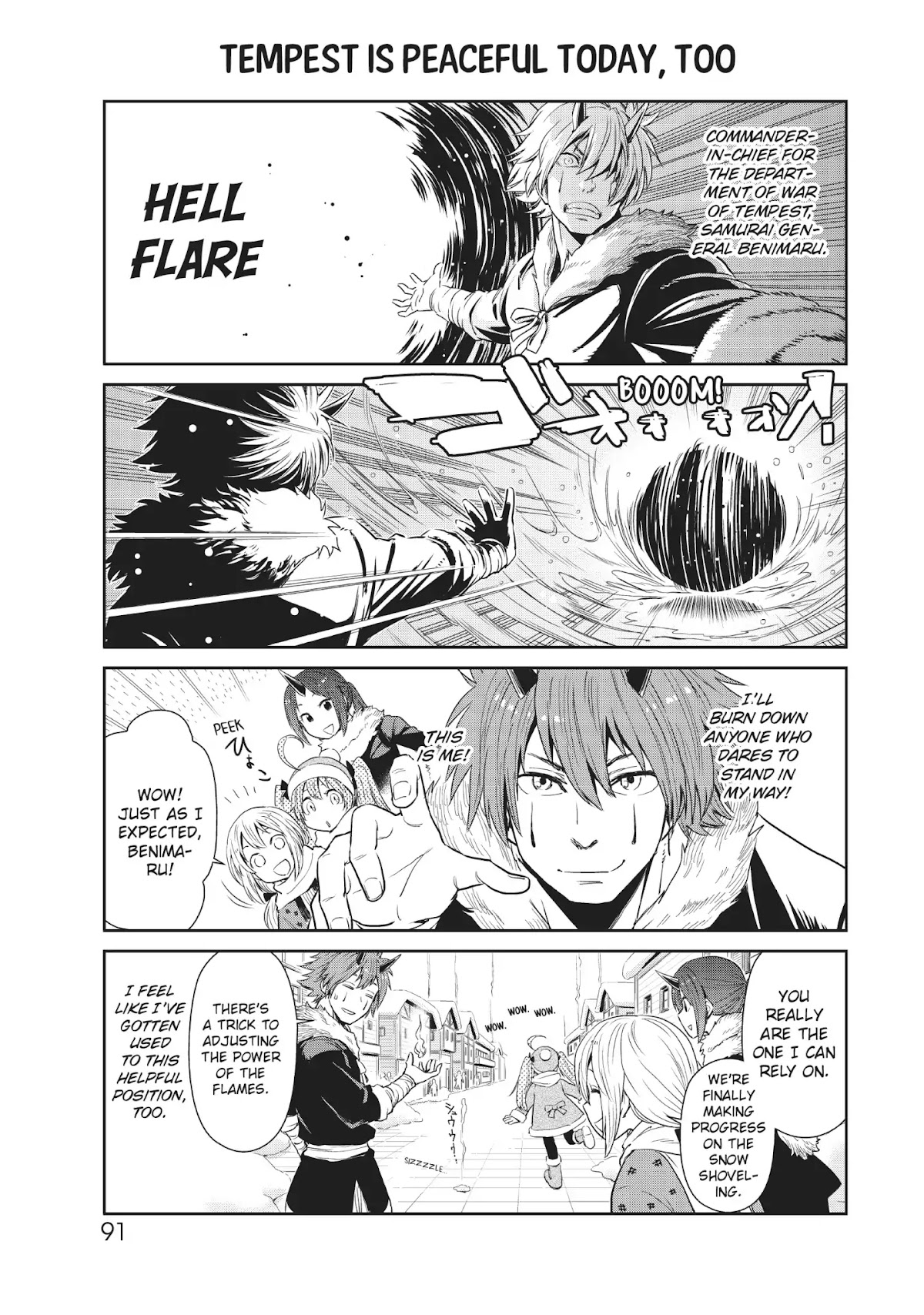 Tensura Nikki Tensei Shitara Slime Datta Ken Chapter 14 page 7 - Chapter 14: A Blanket of Snow Upon the Town
