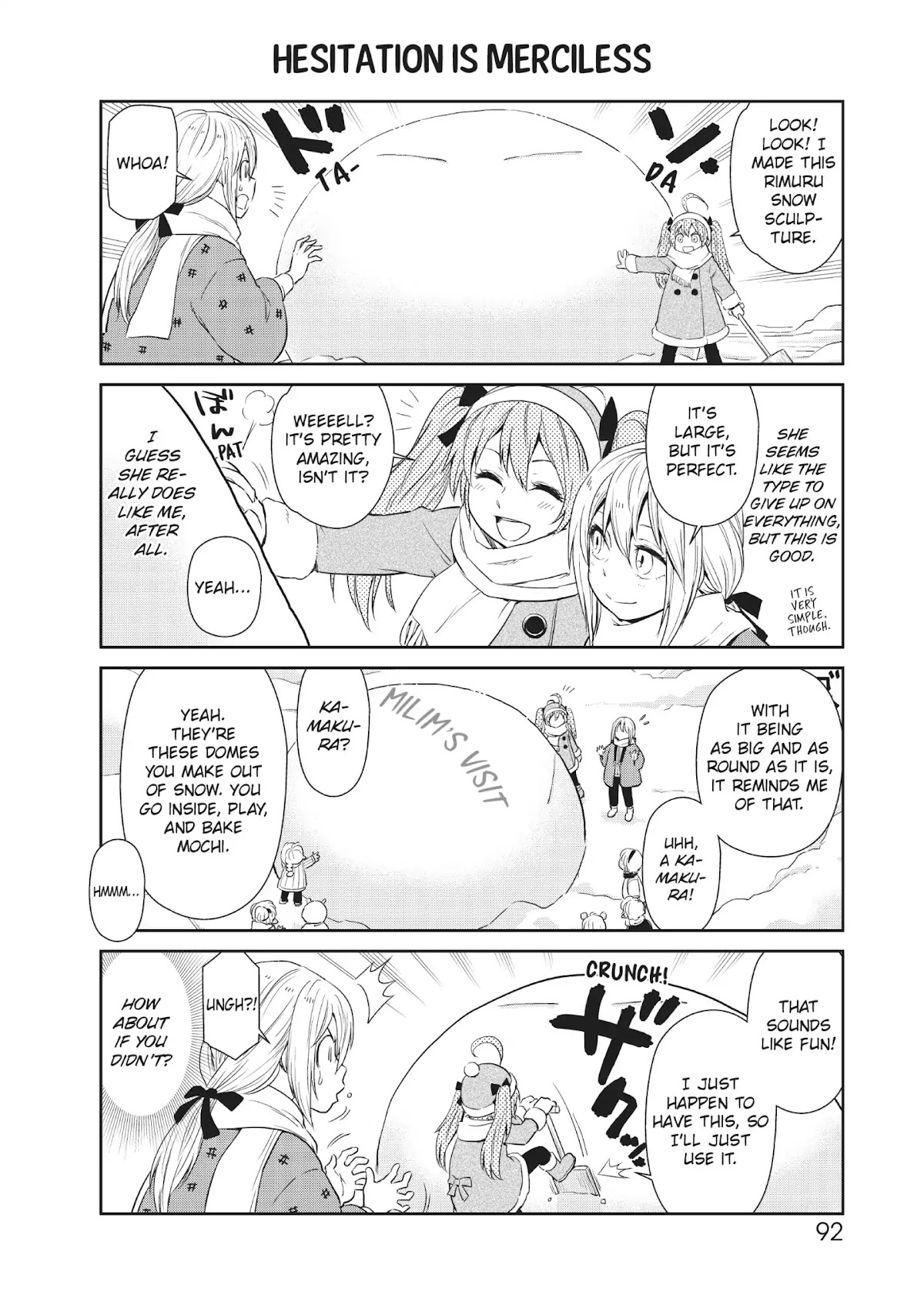 Tensura Nikki Tensei Shitara Slime Datta Ken Chapter 14 page 8 - Chapter 14: A Blanket of Snow Upon the Town