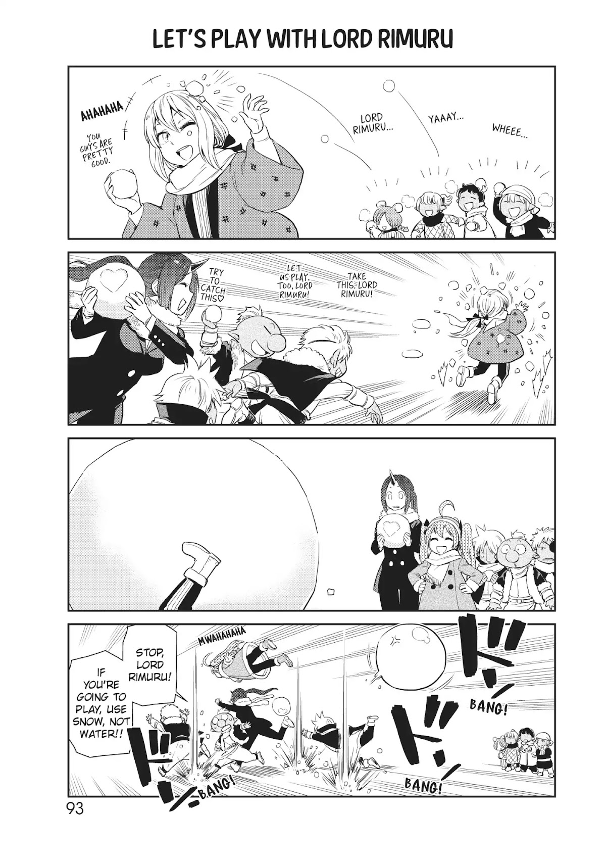 Tensura Nikki Tensei Shitara Slime Datta Ken Chapter 14 page 9 - Chapter 14: A Blanket of Snow Upon the Town