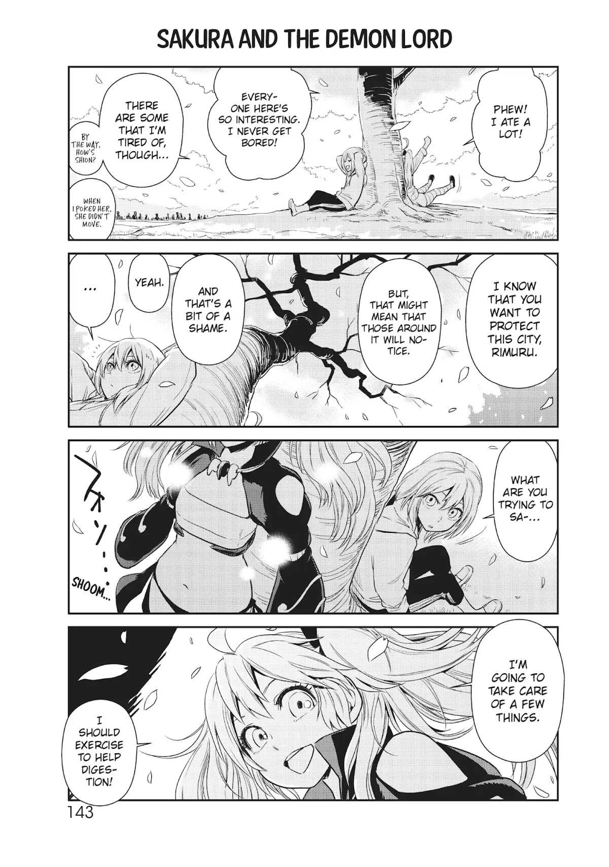 Tensura Nikki Tensei Shitara Slime Datta Ken Chapter 17 page 13 - Chapter 17: In a Sakura Blizzard