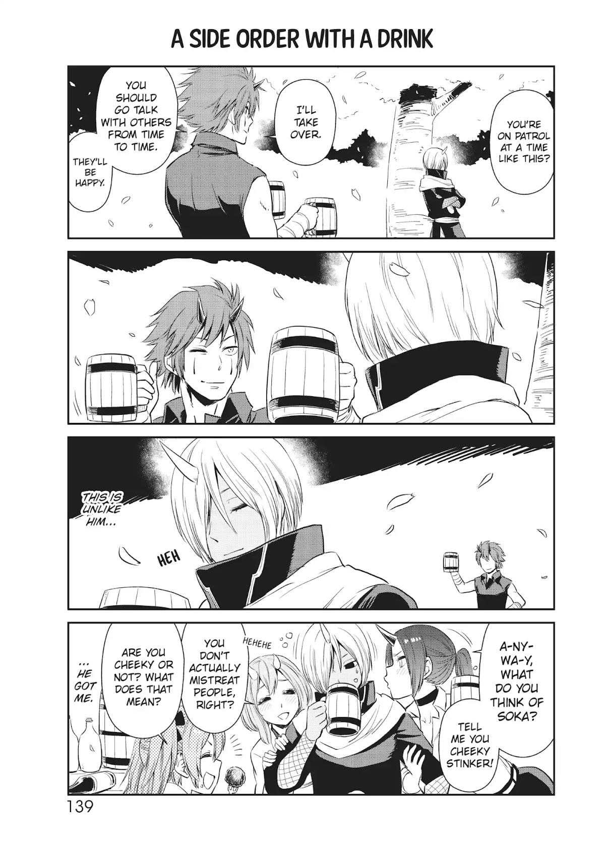 Tensura Nikki Tensei Shitara Slime Datta Ken Chapter 17 page 9 - Chapter 17: In a Sakura Blizzard