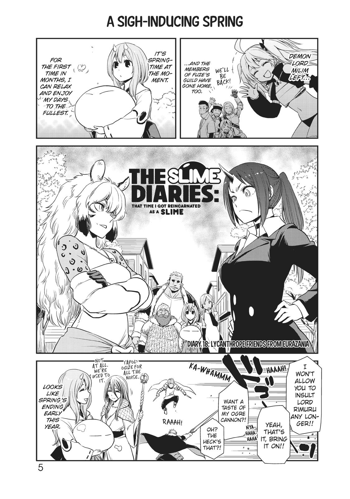 Tensura Nikki Tensei Shitara Slime Datta Ken Chapter 18 page 5 - Chapter 18