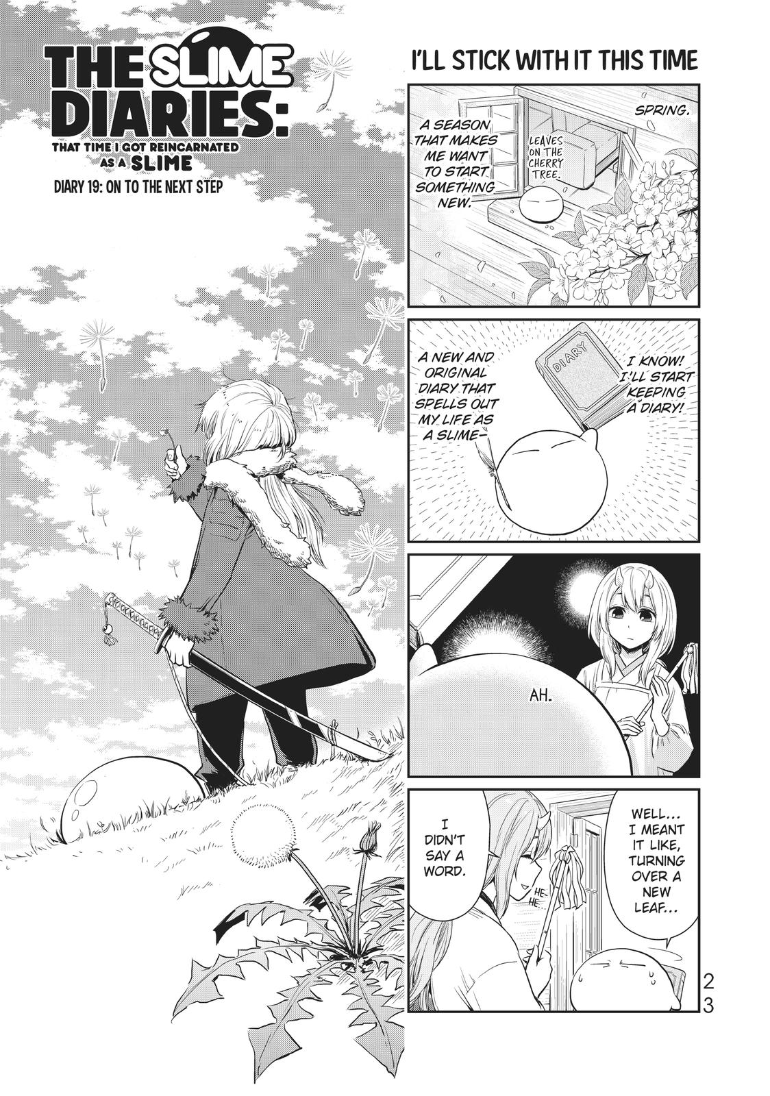 Tensura Nikki Tensei Shitara Slime Datta Ken Chapter 19 page 1 - Chapter 19