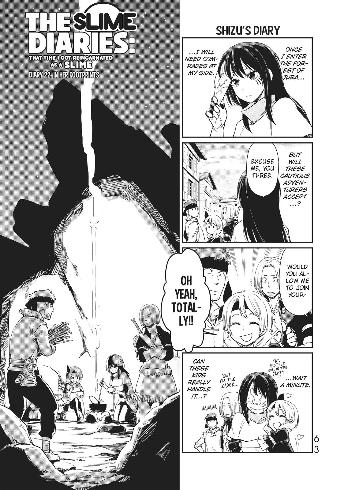Tensura Nikki Tensei Shitara Slime Datta Ken Chapter 22 page 1 - Chapter 22