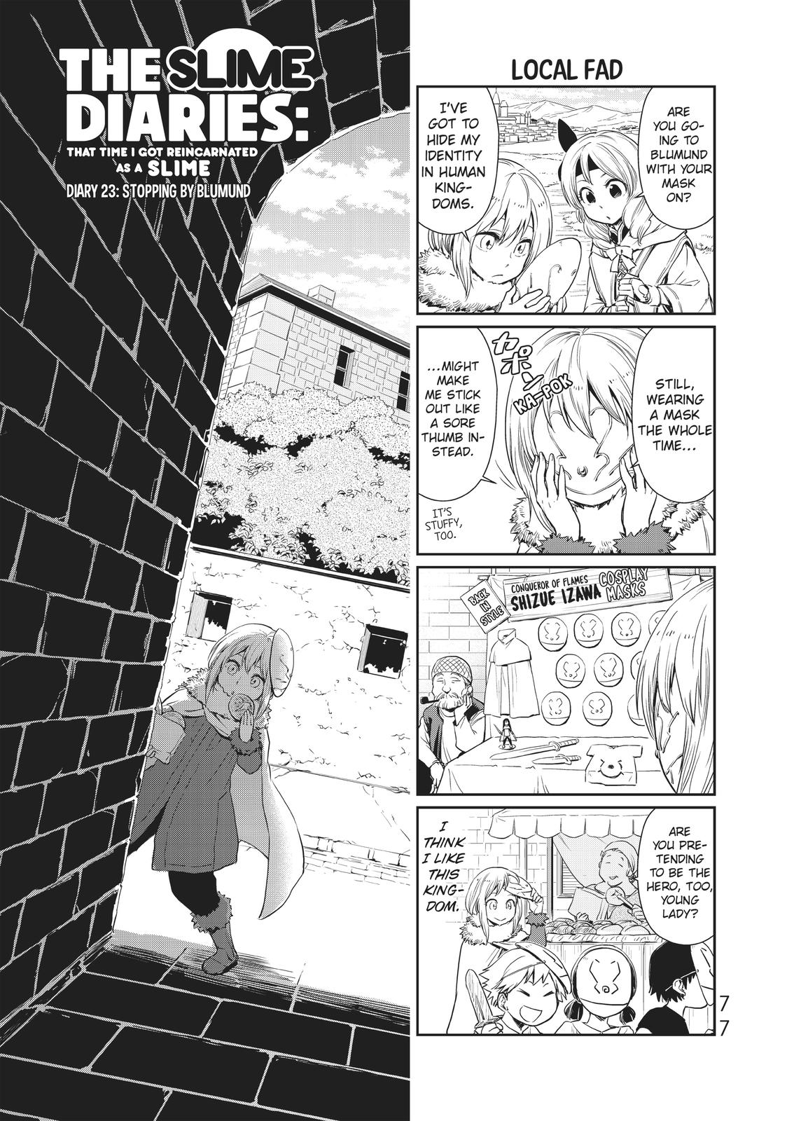 Tensura Nikki Tensei Shitara Slime Datta Ken Chapter 23 page 1 - Chapter 23