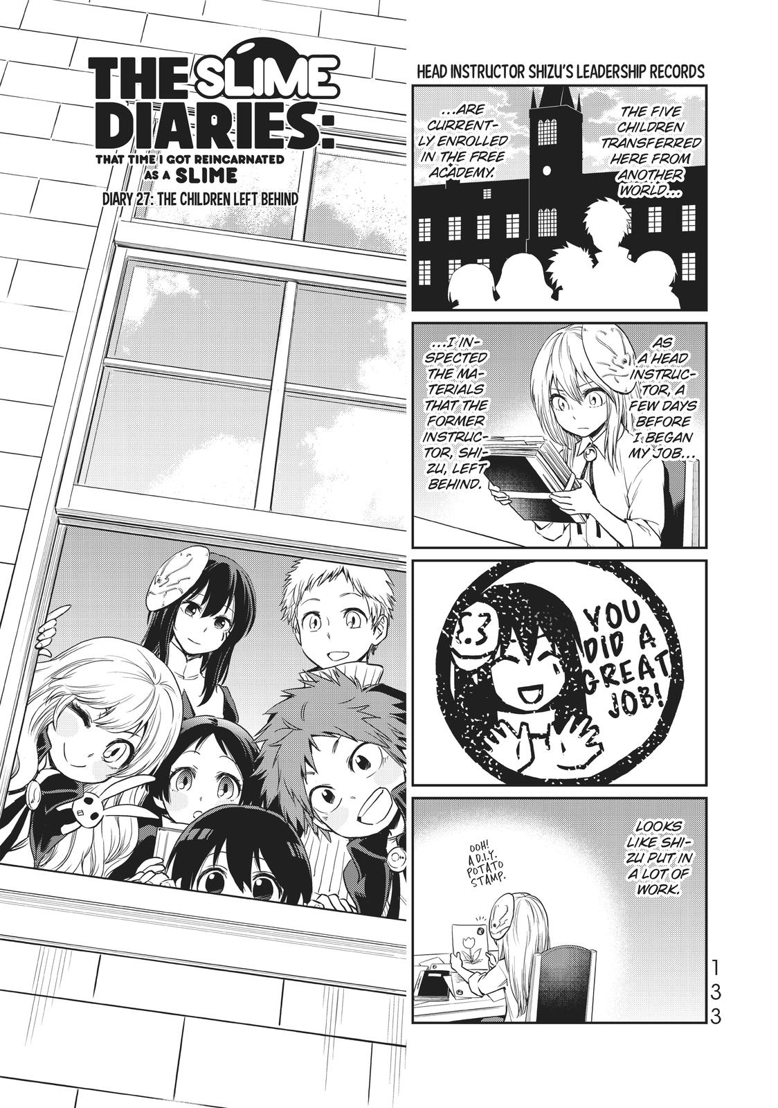 Tensura Nikki Tensei Shitara Slime Datta Ken Chapter 27 page 1 - Chapter 27
