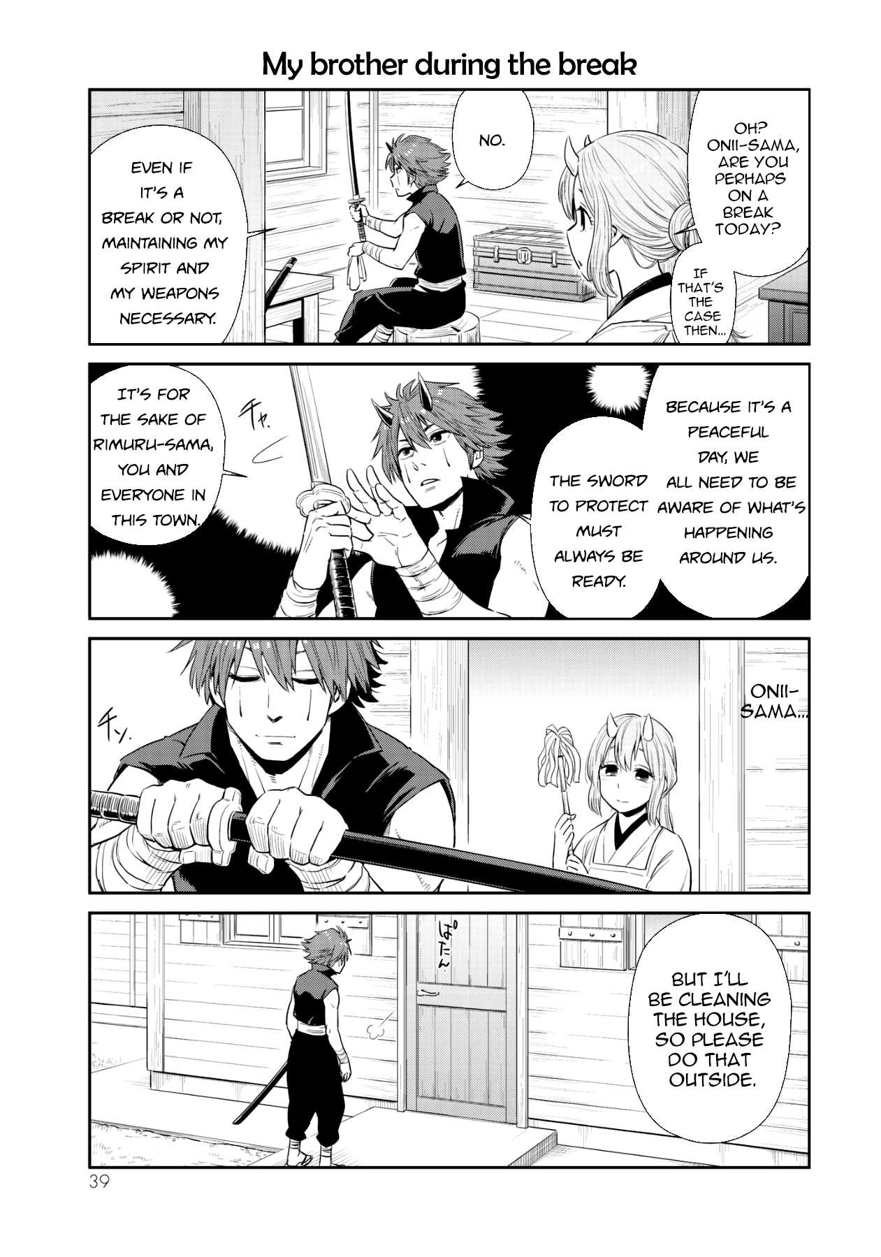 Tensura Nikki Tensei Shitara Slime Datta Ken Chapter 3 page 6 - Chapter 3: The ways to spend a break