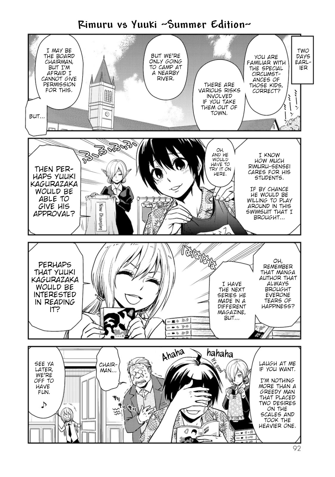 Tensura Nikki Tensei Shitara Slime Datta Ken Chapter 34 page 2 - Chapter 34: Off To Camp
