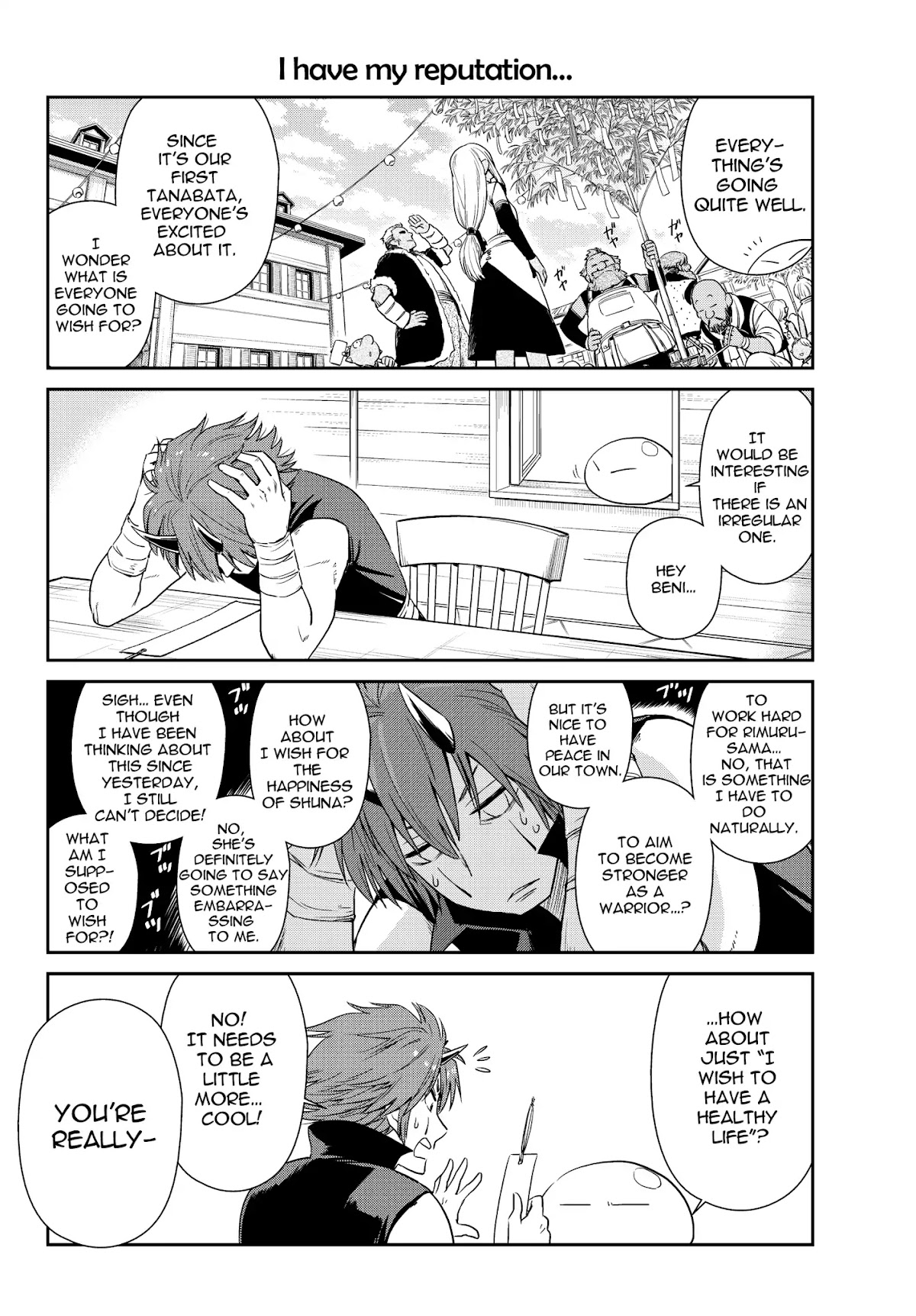 Tensura Nikki Tensei Shitara Slime Datta Ken Chapter 4 page 4 - Chapter 4: The first Tanabata