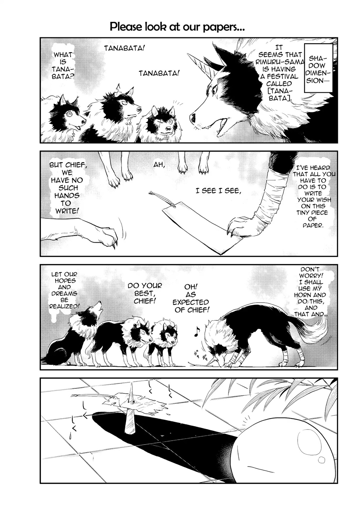 Tensura Nikki Tensei Shitara Slime Datta Ken Chapter 4 page 7 - Chapter 4: The first Tanabata
