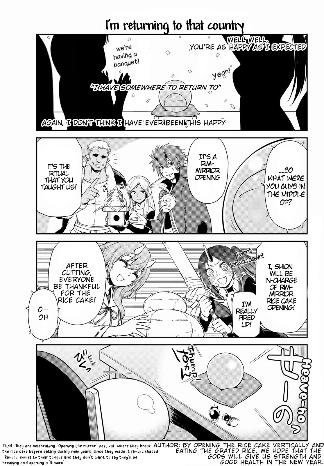 Tensura Nikki Tensei Shitara Slime Datta Ken Chapter 50 page 4 - Chapter 50