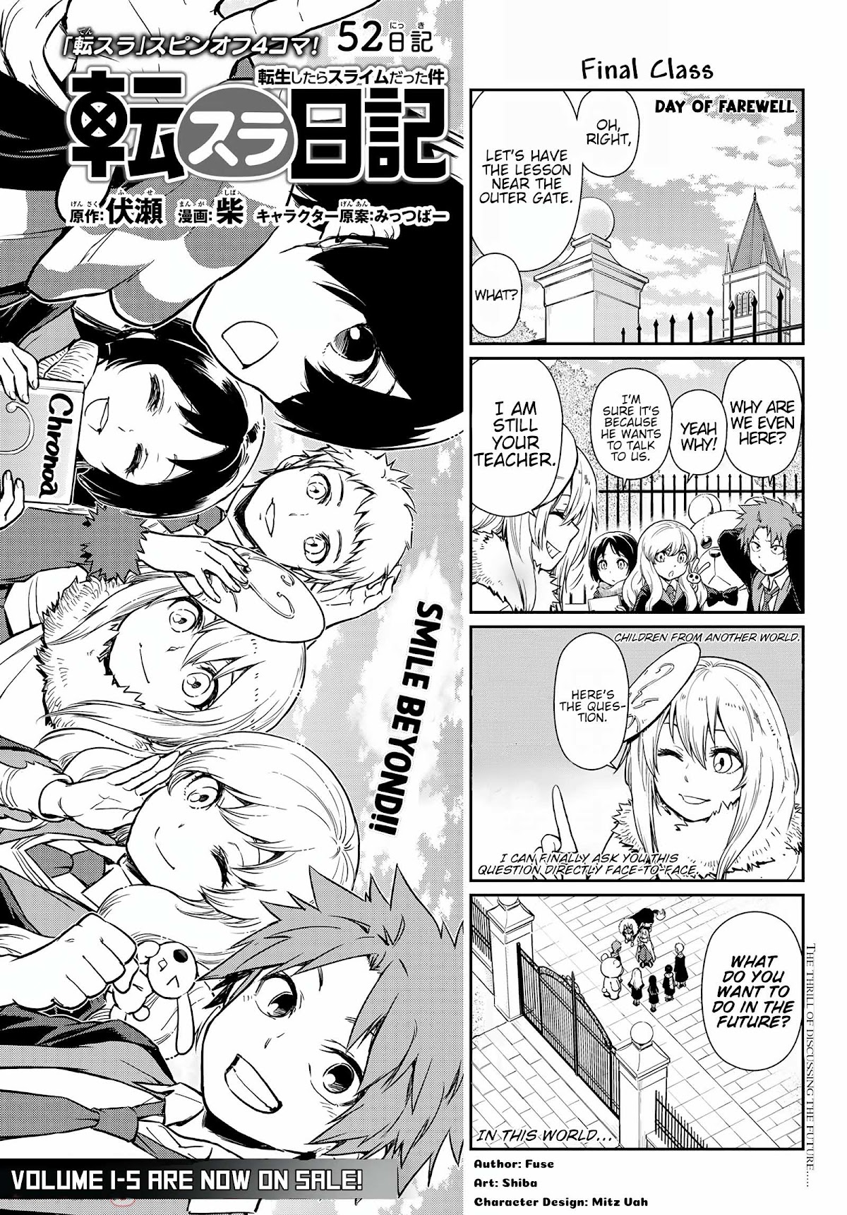 Tensura Nikki Tensei Shitara Slime Datta Ken Chapter 52 page 1 - Chapter 52