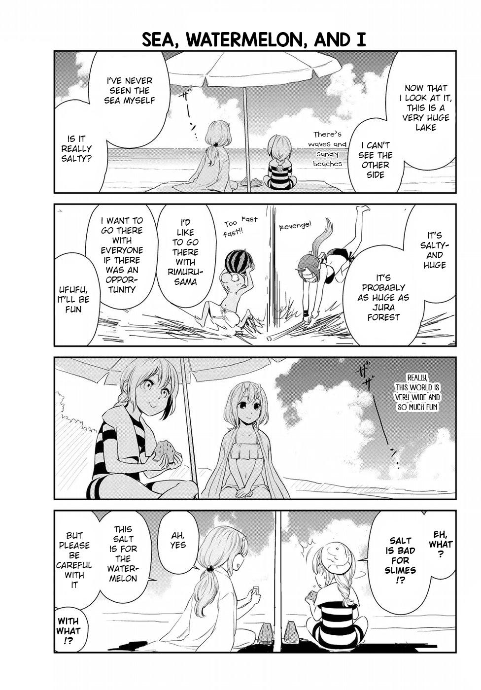 Tensura Nikki Tensei Shitara Slime Datta Ken Chapter 6 page 7 - Chapter 6: Swimsuit Day