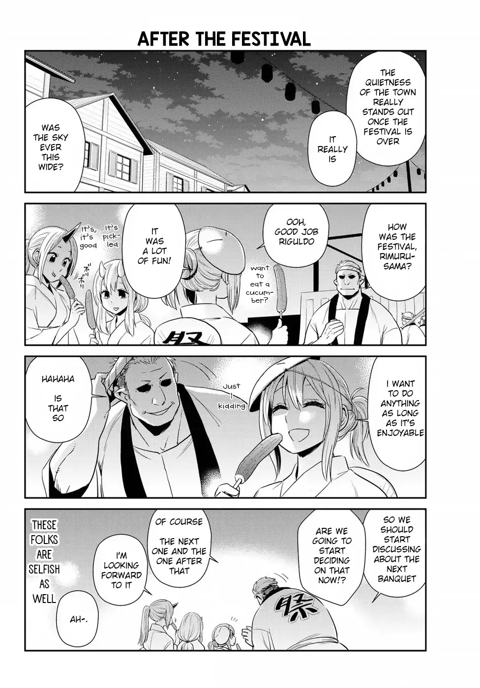 Tensura Nikki Tensei Shitara Slime Datta Ken Chapter 7 page 14 - Chapter 7: Reproduction of a Summer Festival