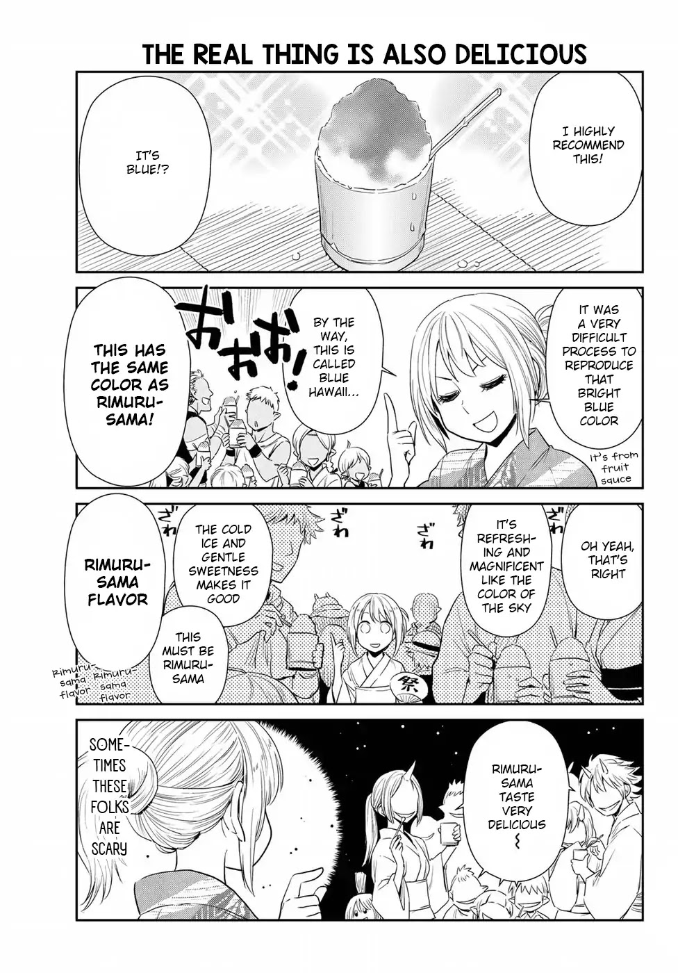 Tensura Nikki Tensei Shitara Slime Datta Ken Chapter 7 page 5 - Chapter 7: Reproduction of a Summer Festival