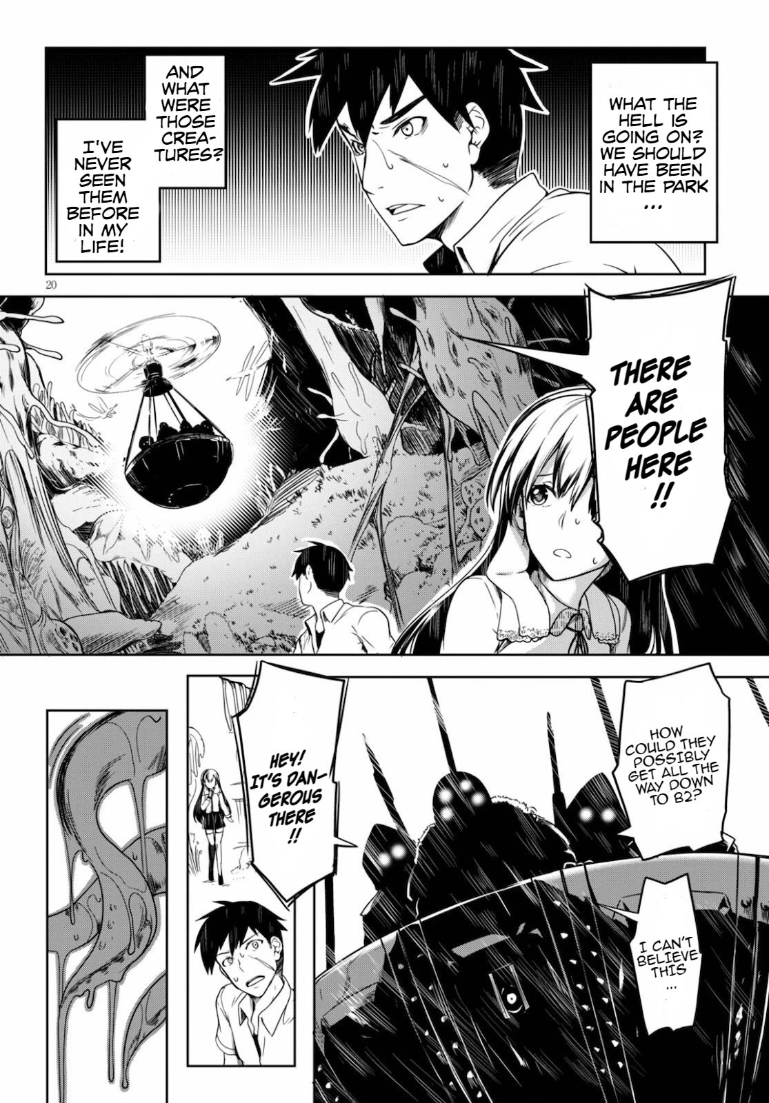 Tentacle Hole Chapter 1 page 23 - Chapter 1: From Prey to Predator