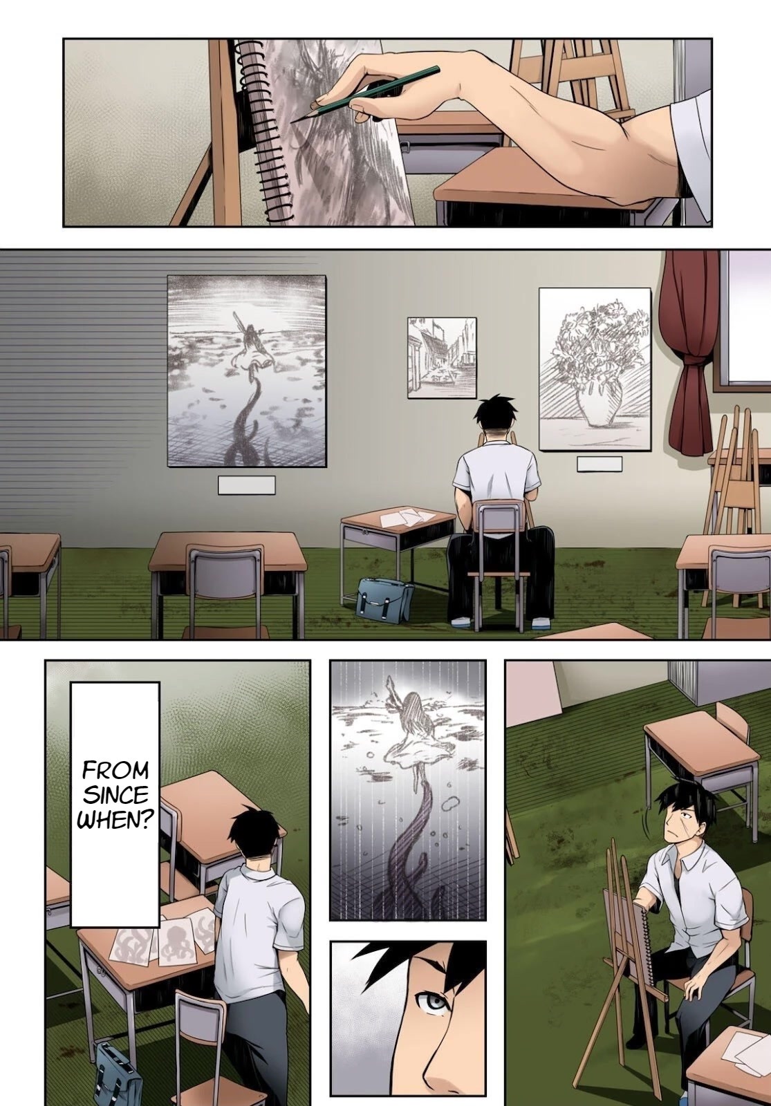 Tentacle Hole Chapter 1 page 3 - Chapter 1: From Prey to Predator