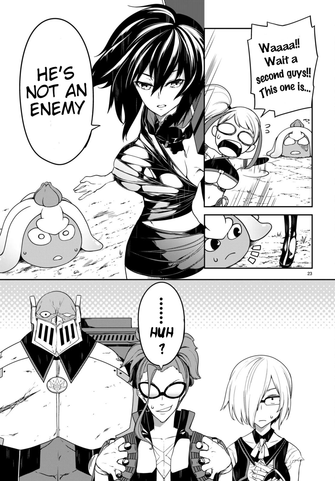 Tentacle Hole Chapter 10 page 22 - Chapter 10: The Strongest Spear and Shield